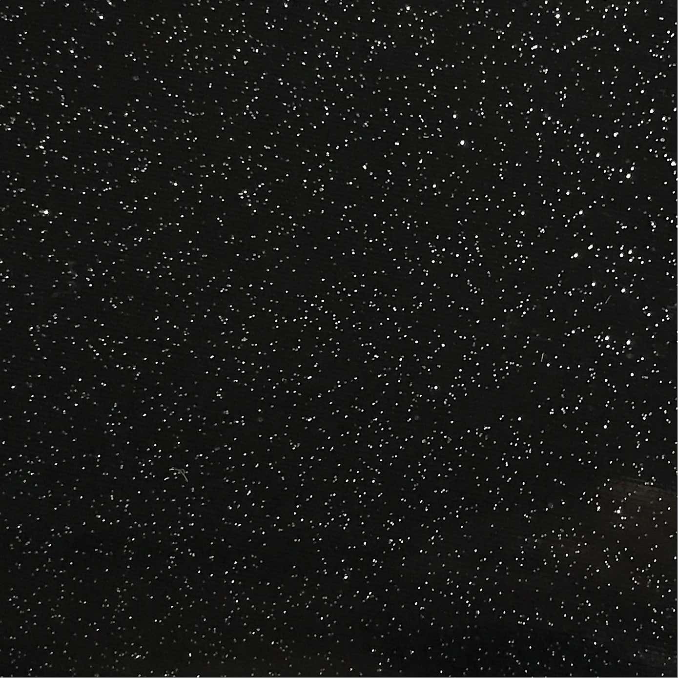 Black Glitter Table Protector