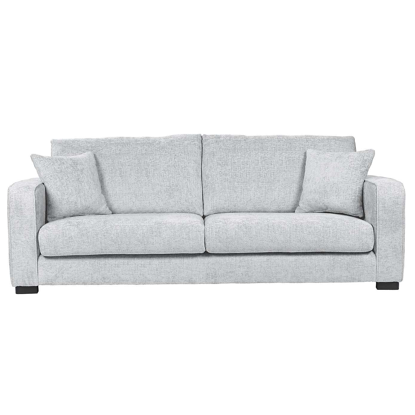 Carson Chunky Chenille 4 Seater Sofa