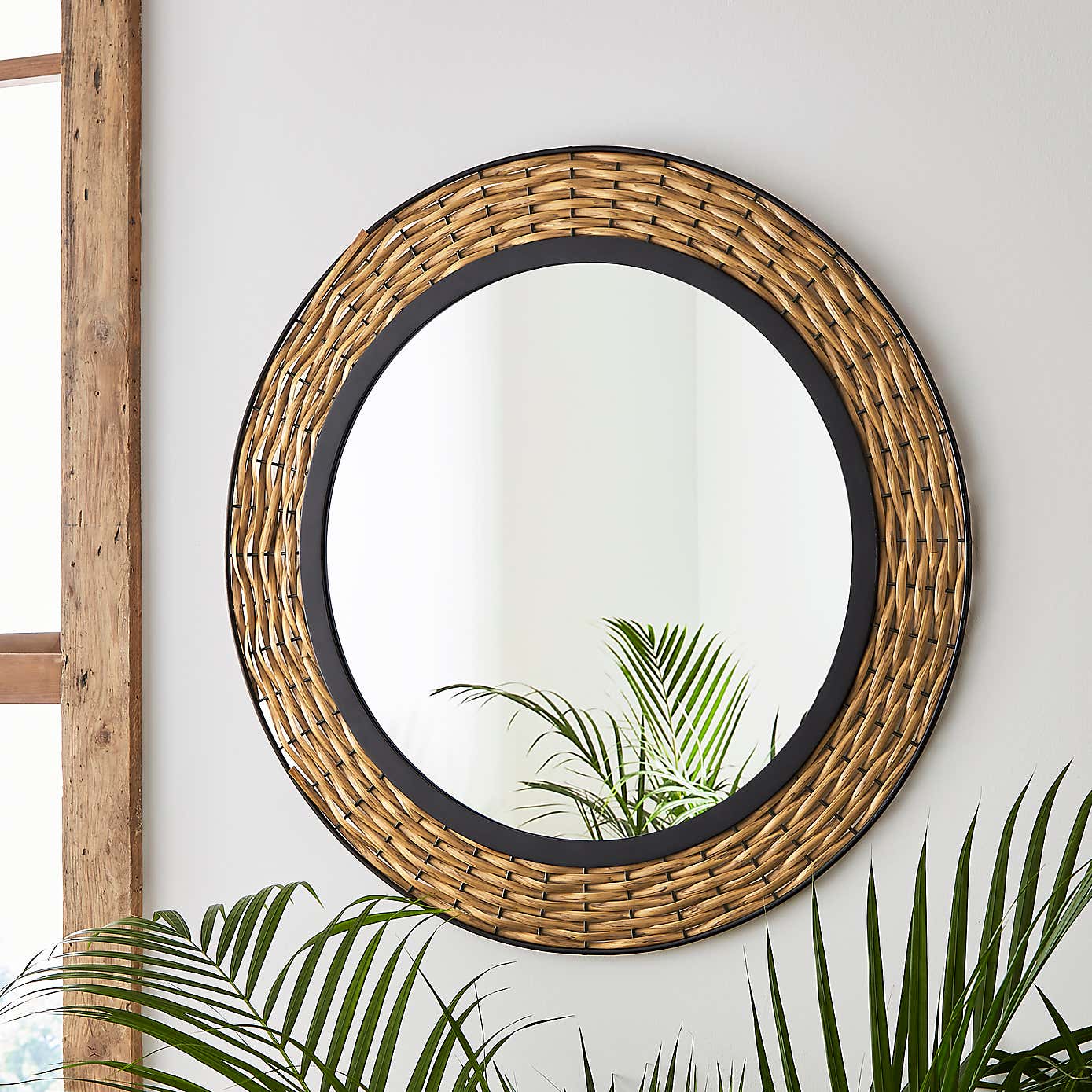 Artisan Round Indoor Outdoor Wall Mirror