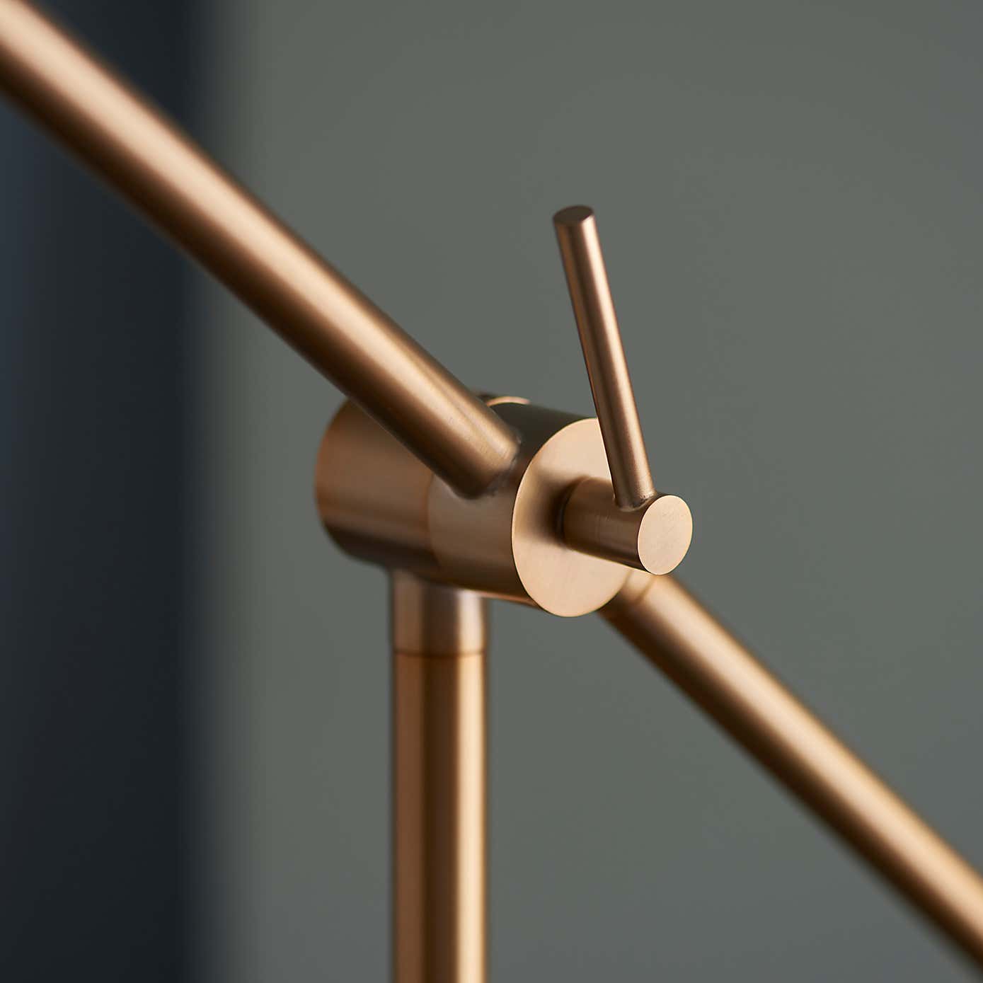 Aquila Metal Adjustable Floor Lamp