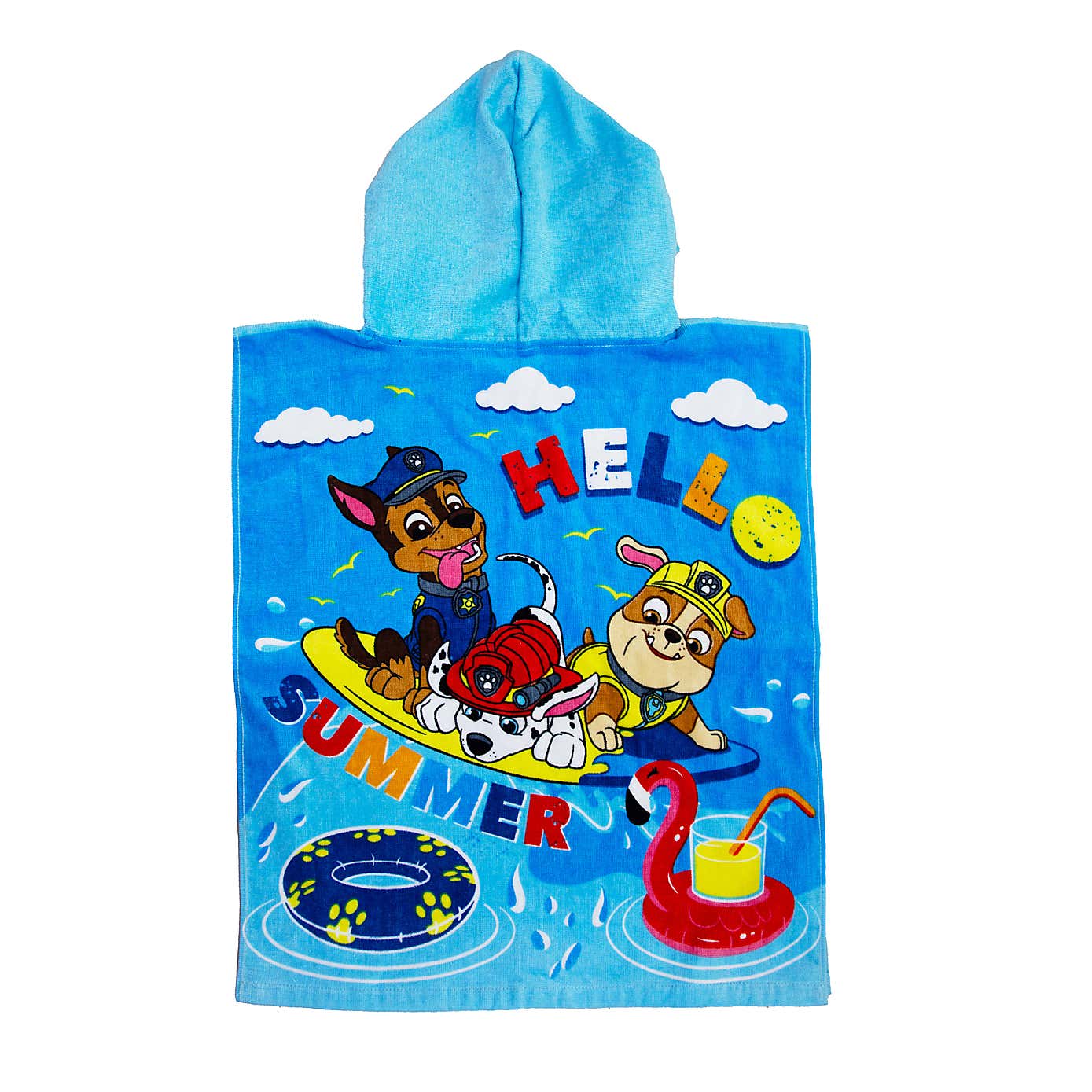 Paw Patrol Cotton Towel Poncho
