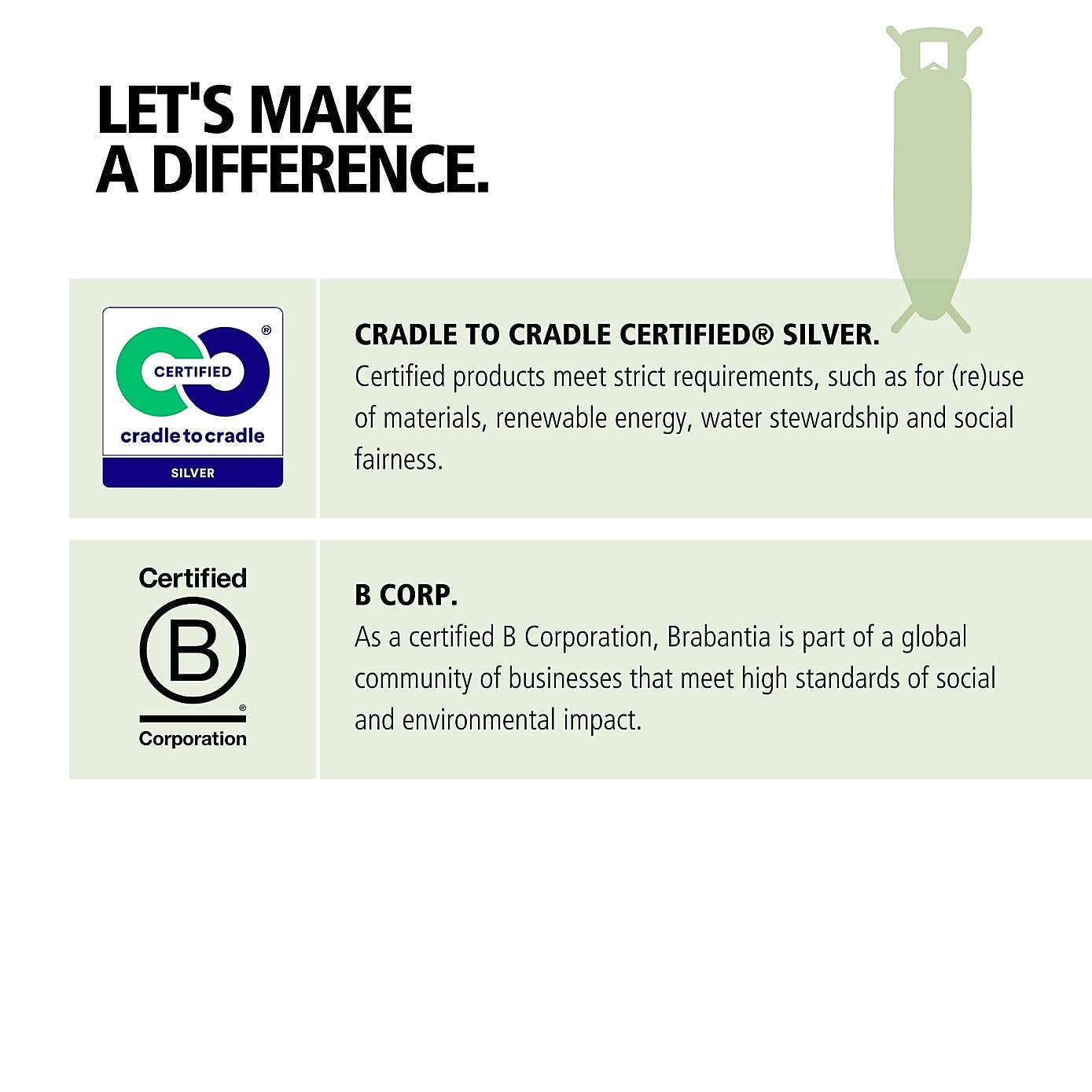 Brabantia Soothing Sea Ironing Board B SSIR