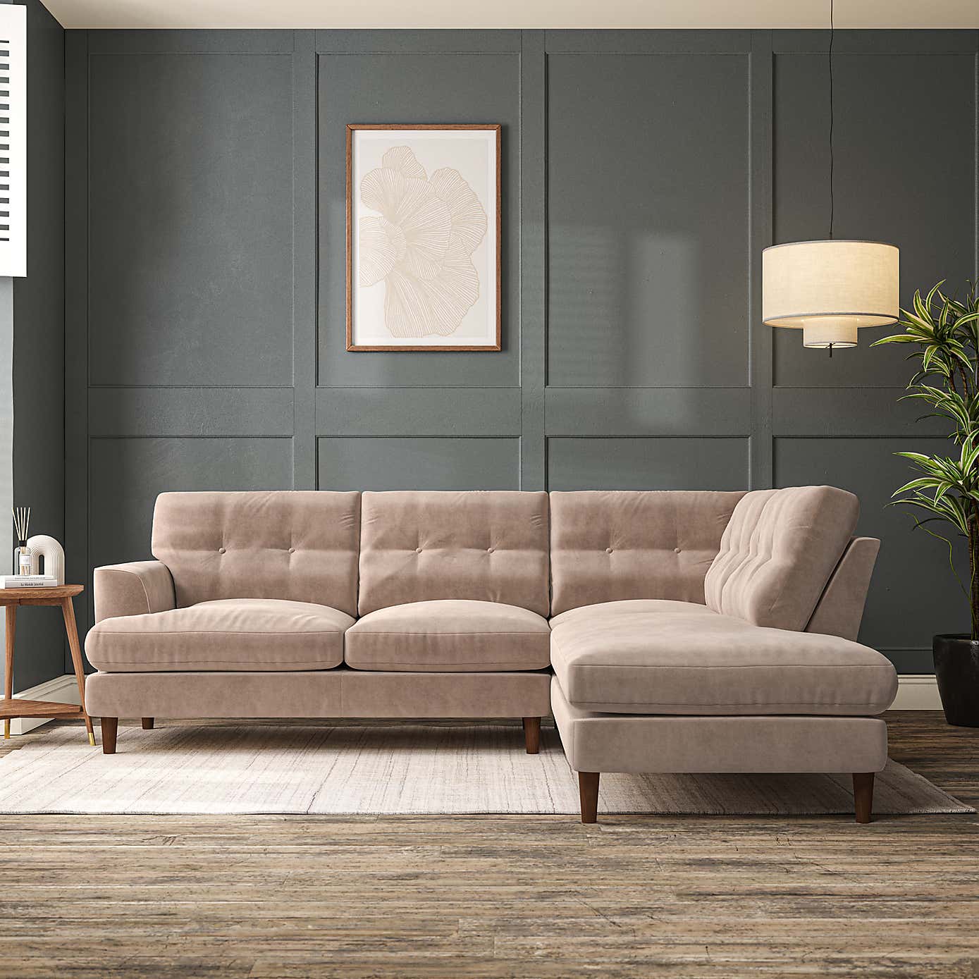 Cooper 4 Seater Corner Chaise Sofa