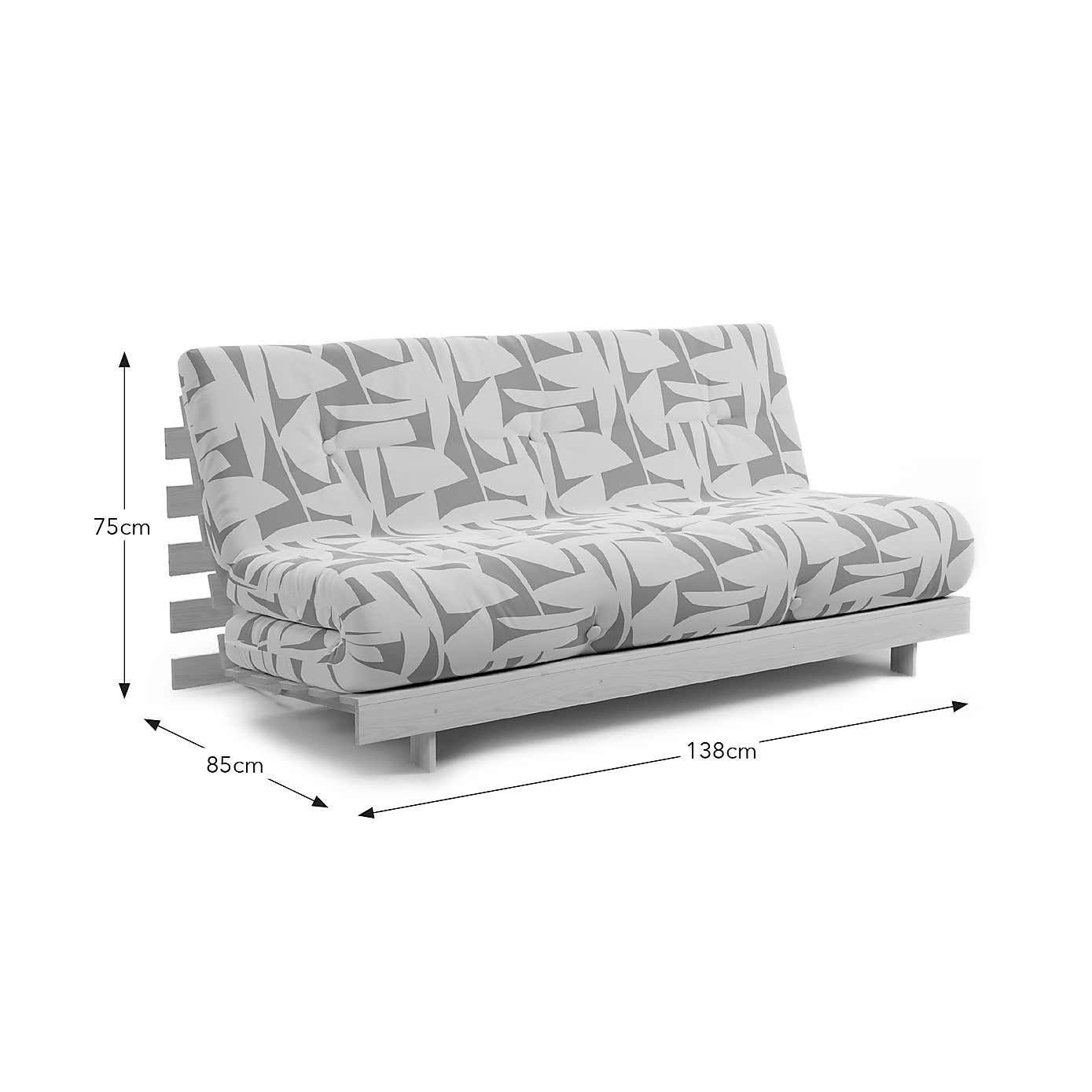 Mito Erwin Double Futon Sage Natural Frame