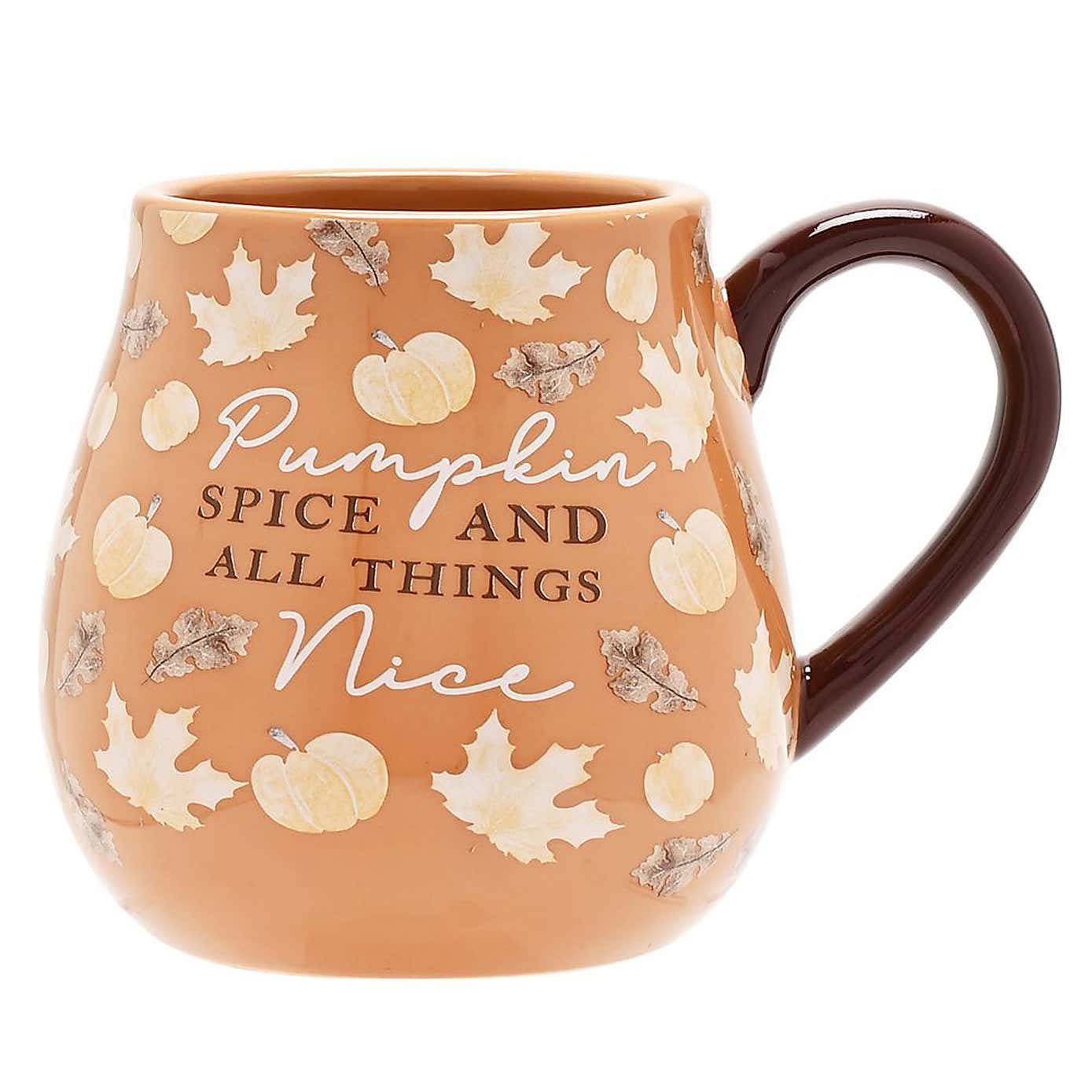 Country Living Large Ceramic Pumpkin Spice Mug