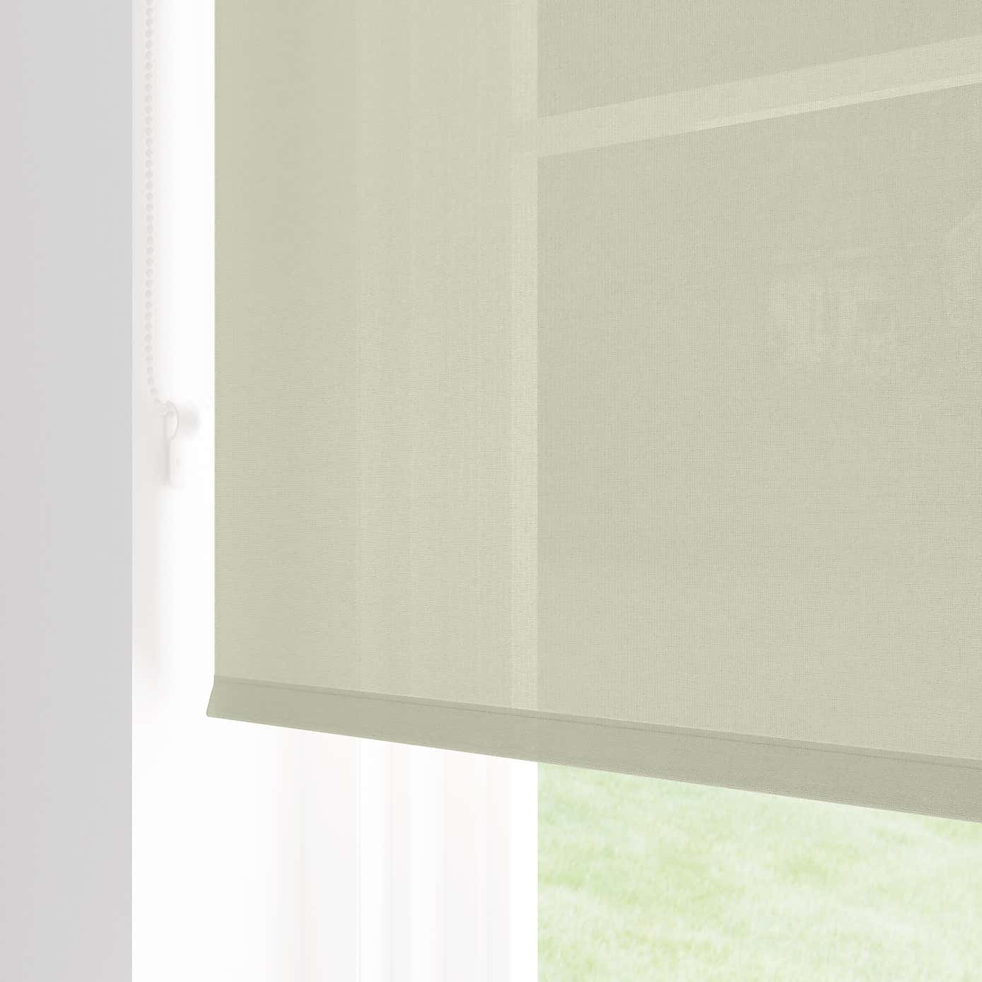 White Sheer Roller Blind