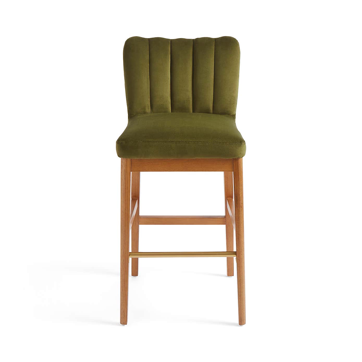 Delilah Bar Stool, Velvet