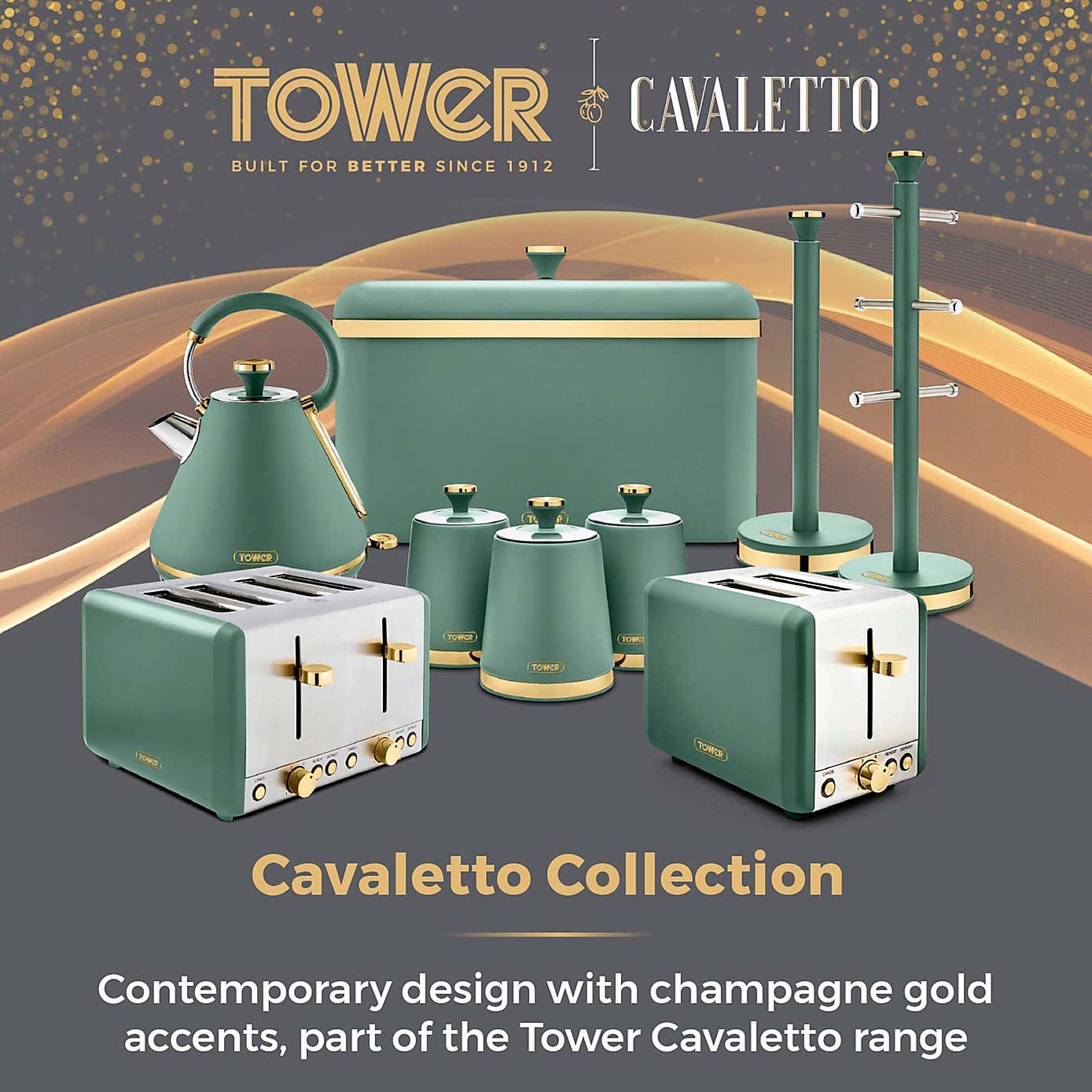 TOWER Cavaletto Mug Tree and Towel Holder