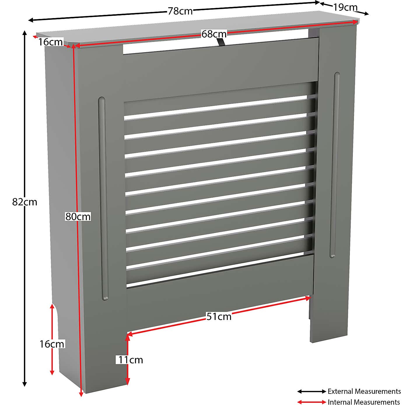 Vida Designs Milton Radiator Cover