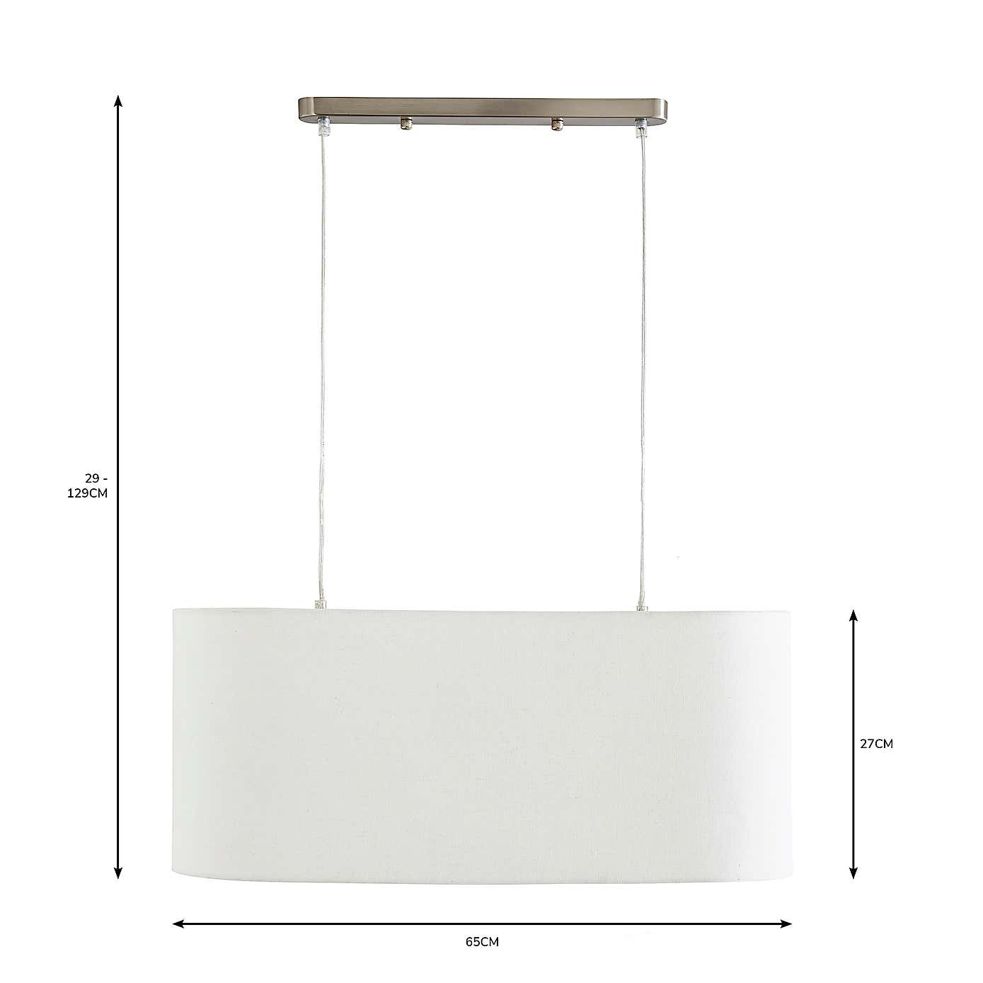 Sara 2 Light Diner Fitting