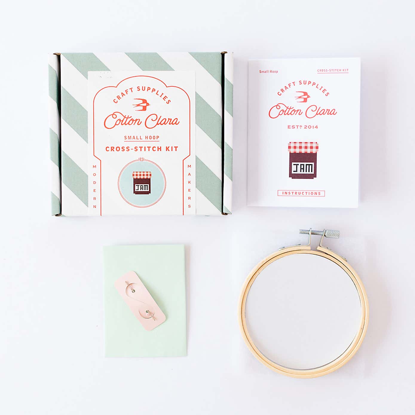 Cotton Clara Jam Cross Stitch Kit