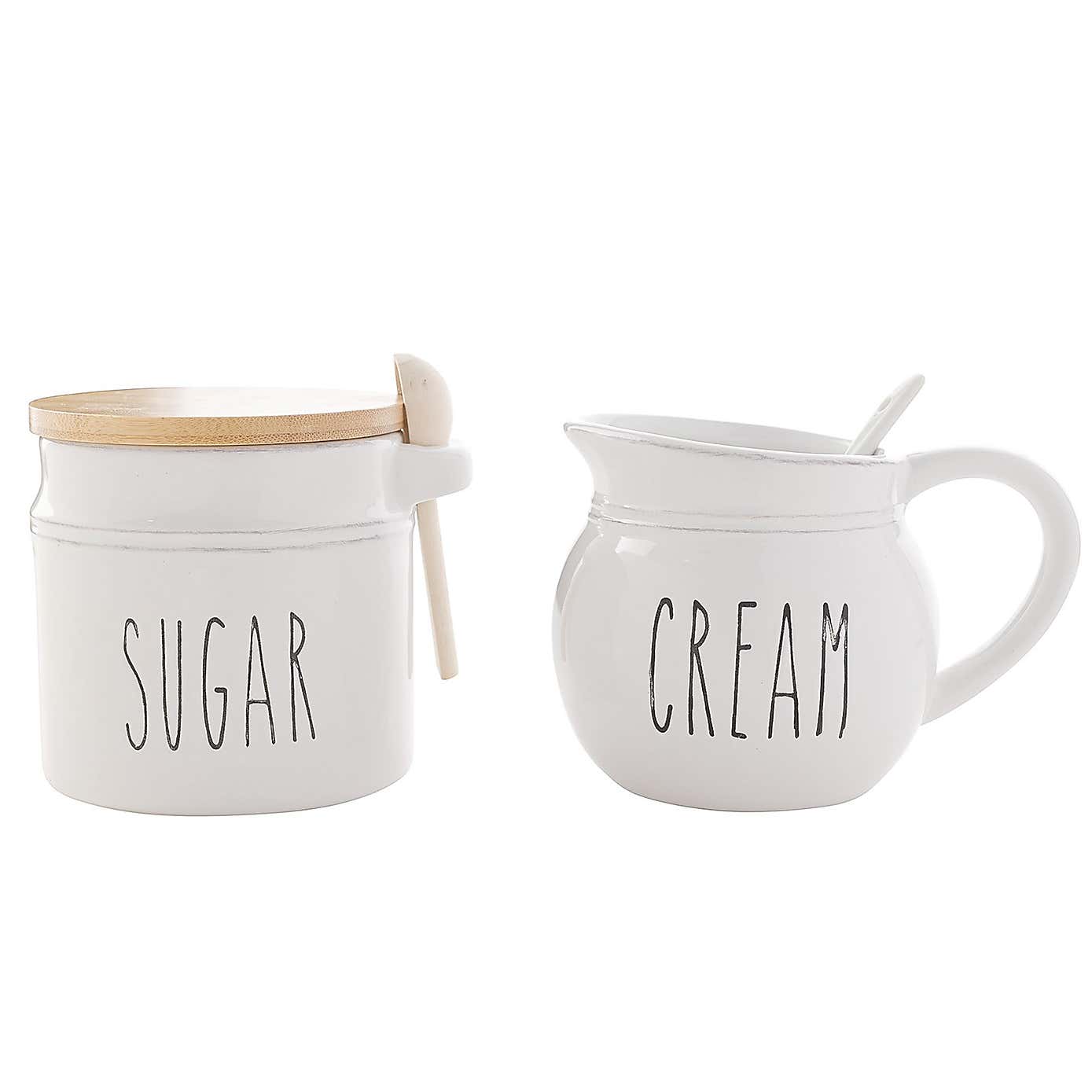 Hestia Sugar Pot and Cream Jug