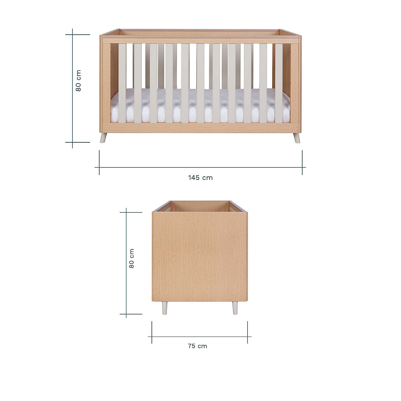 Tutti Bambini Fika Cot Bed