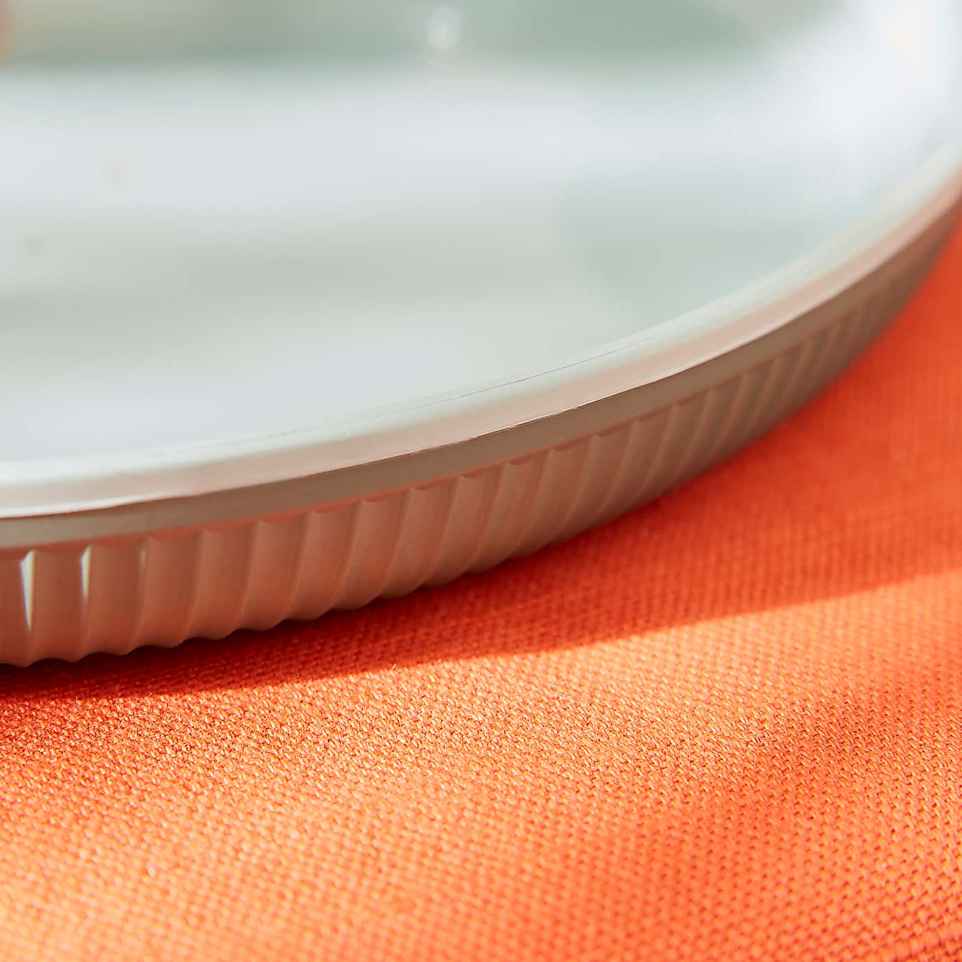 Set of 4 Green Picnic Plates