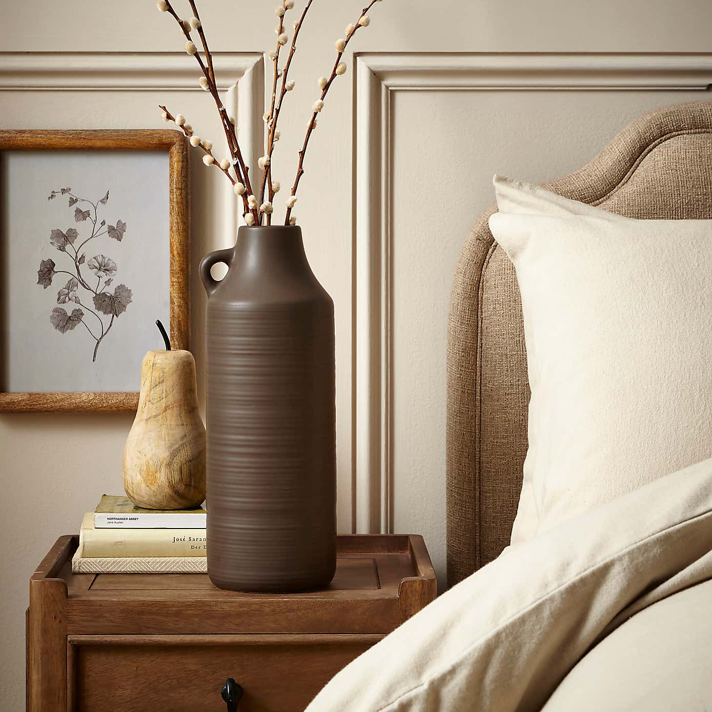 Ceramic Round Floor Vase