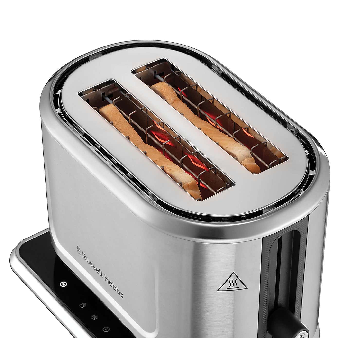 Russell Hobbs Attentive 2 Slice Stainless Steel Toaster