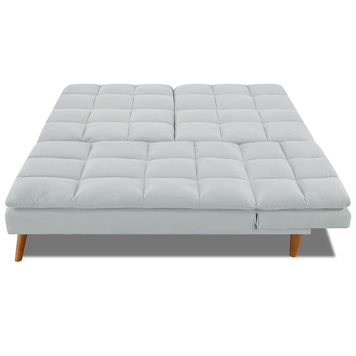 Cloud Fabric Corner Double Sofa Bed