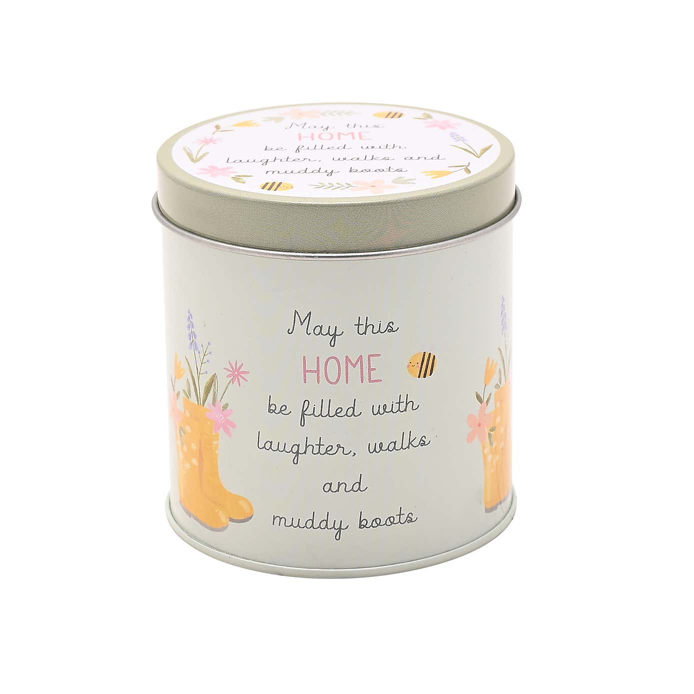 Lemon Home Tin Candle
