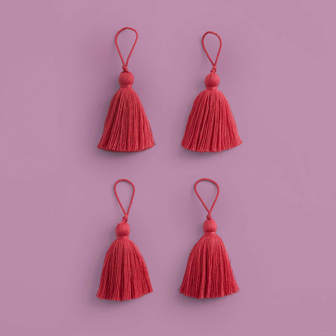 Sophie Robinson 8.5cm Tassels, 4 Pack