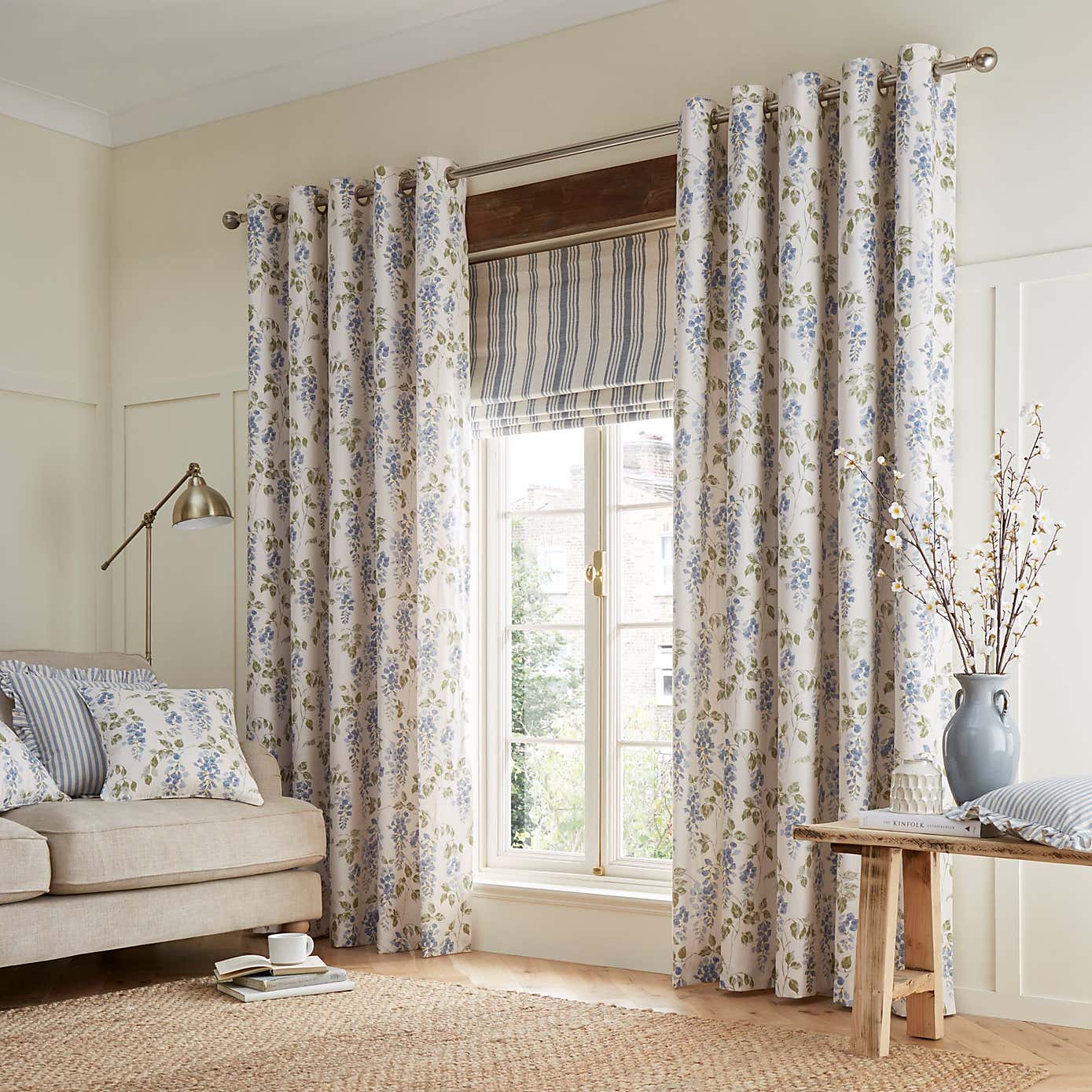 Wisteria Eyelet Curtains