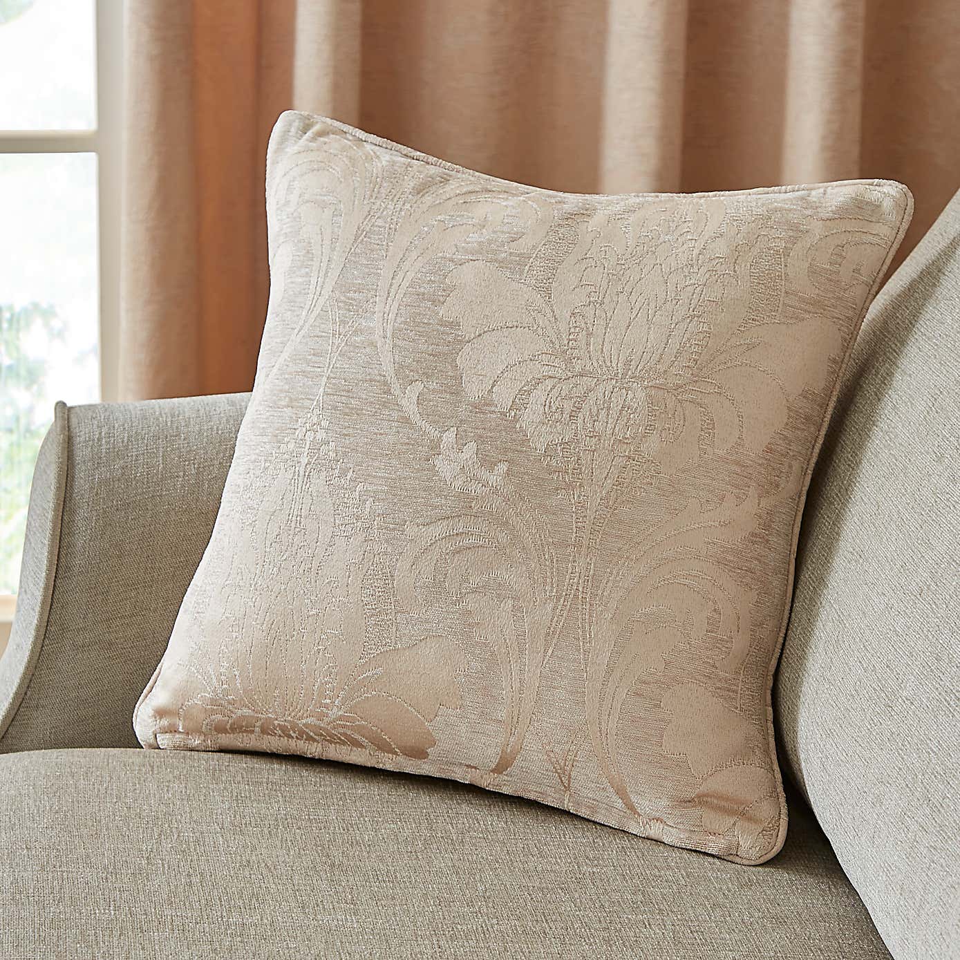 Zahra Chenille Square Cushion