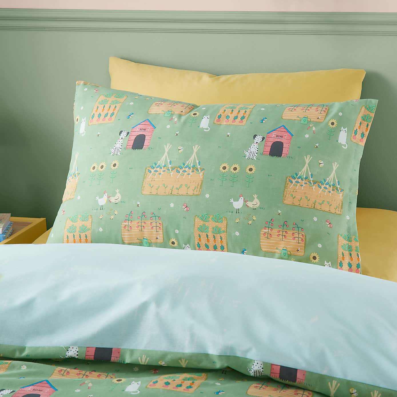 Dolls House Duvet Cover and Pillowcase Set