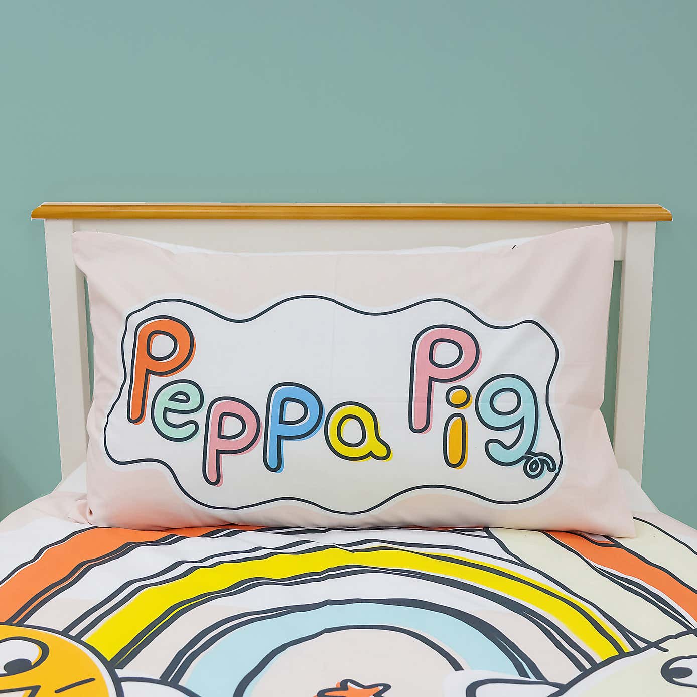 Peppa Pig Playful Duvet Cover and Pillowcase Set