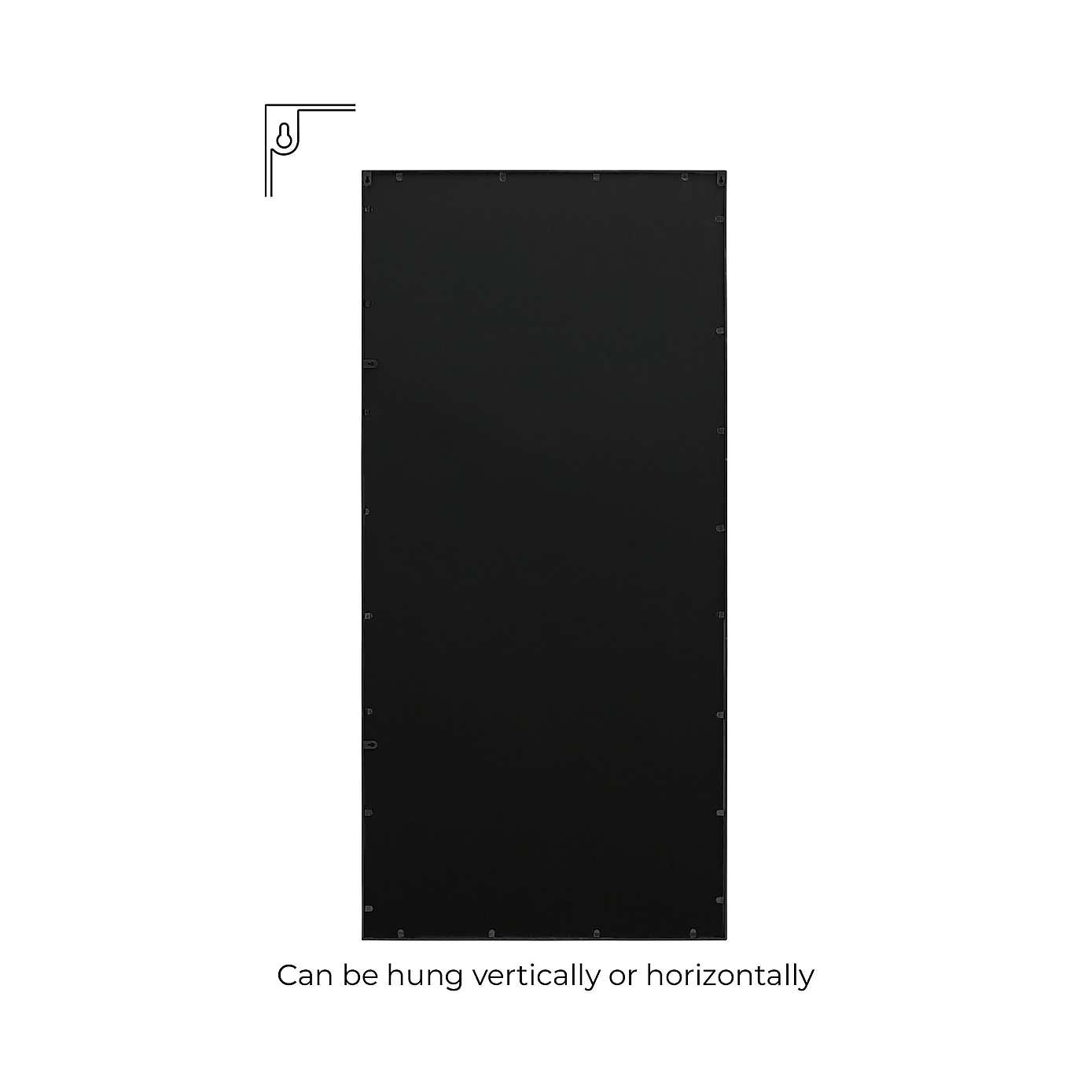 Penestra Modern Rectangle Indoor Outdoor Wall Mirror