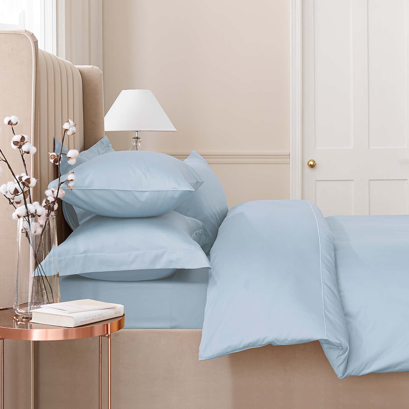 Dorma Smooth & Soft 300 Thread Count Cotton Sateen Duvet Cover