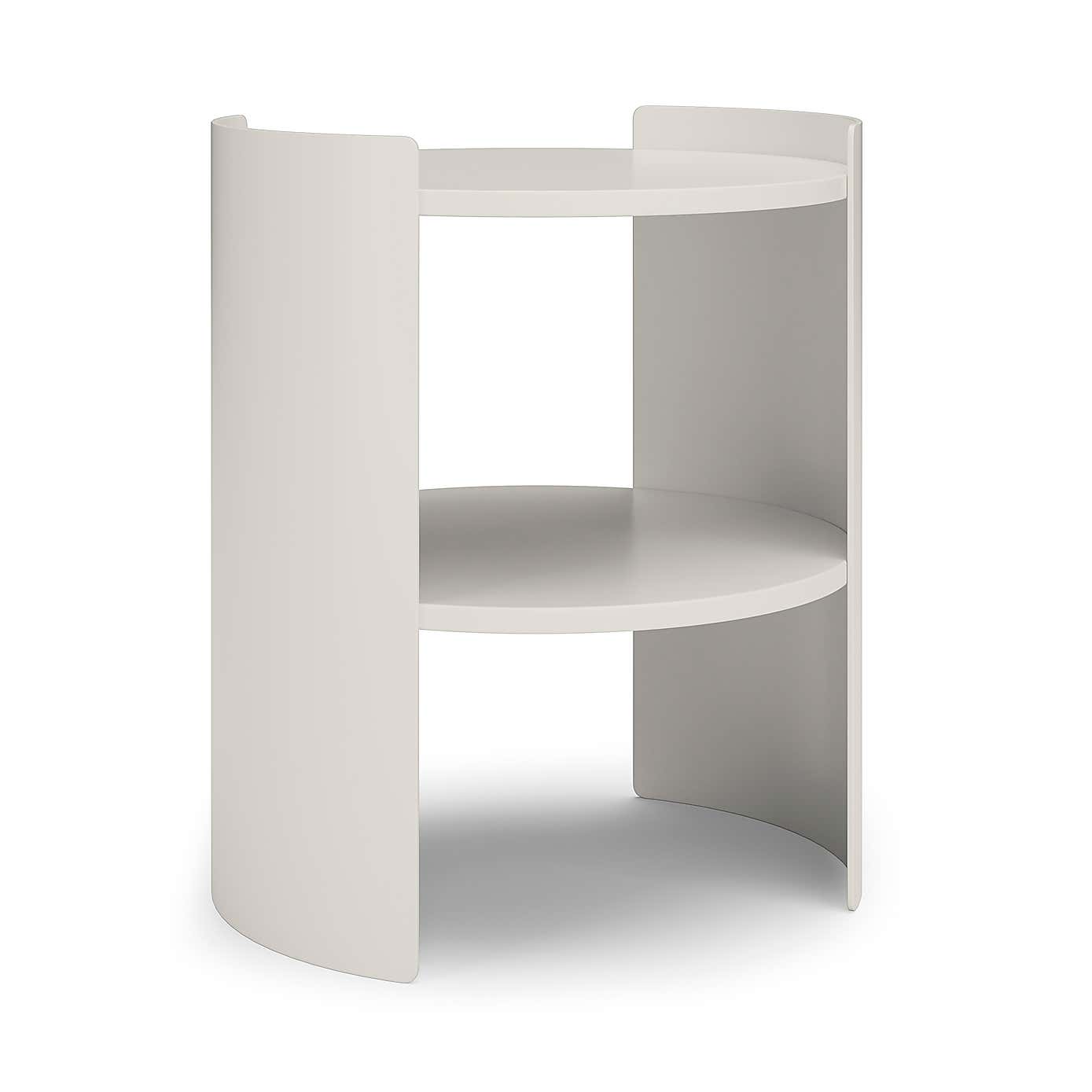 Benji Circular Bedside Table