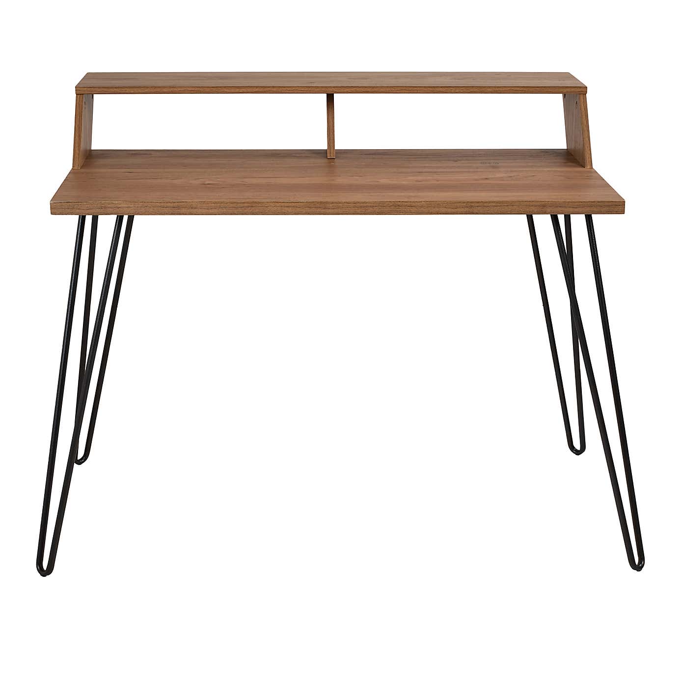 Bea Oak Effect Smart Desk