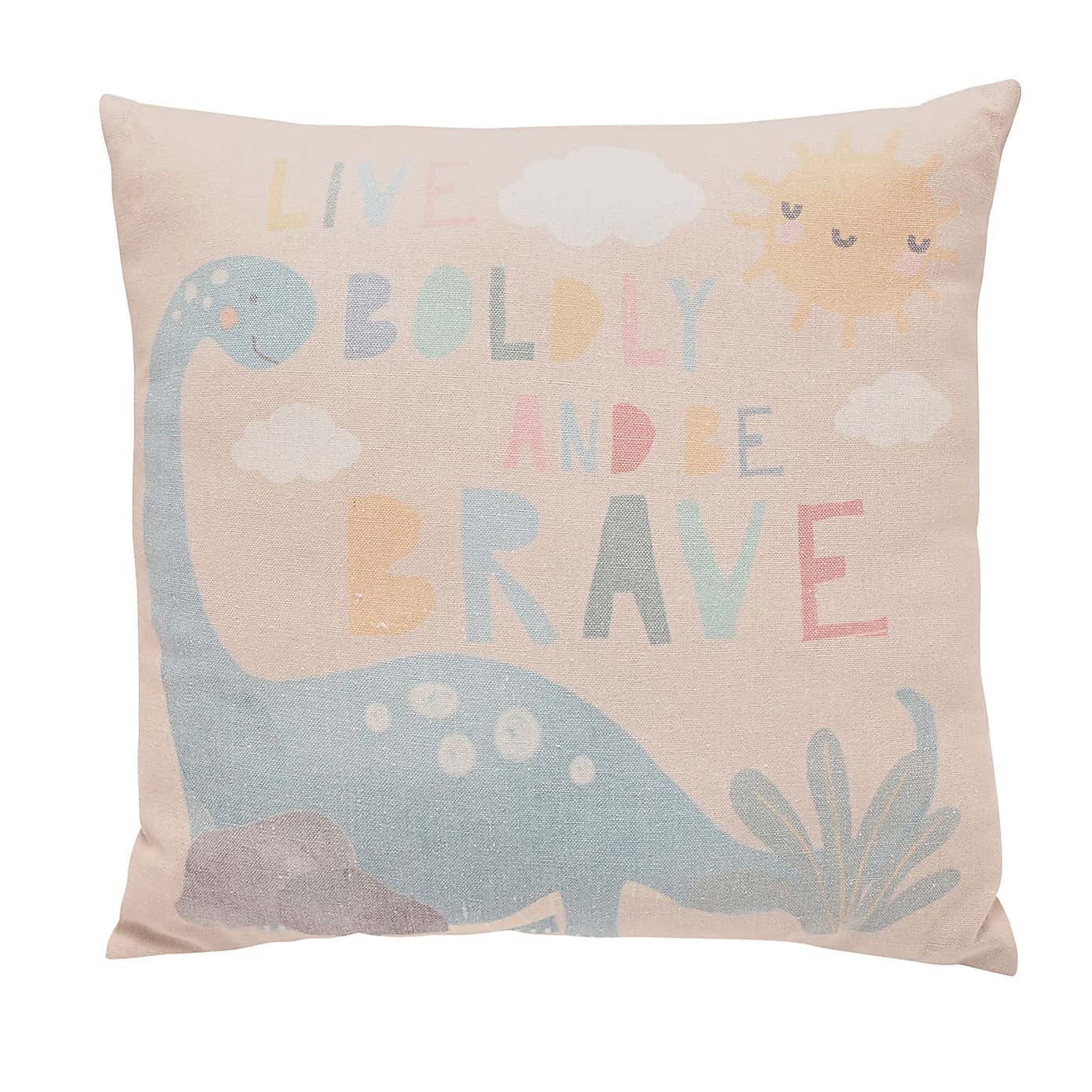 Petit Cheri Brave Dinosaur Cushion