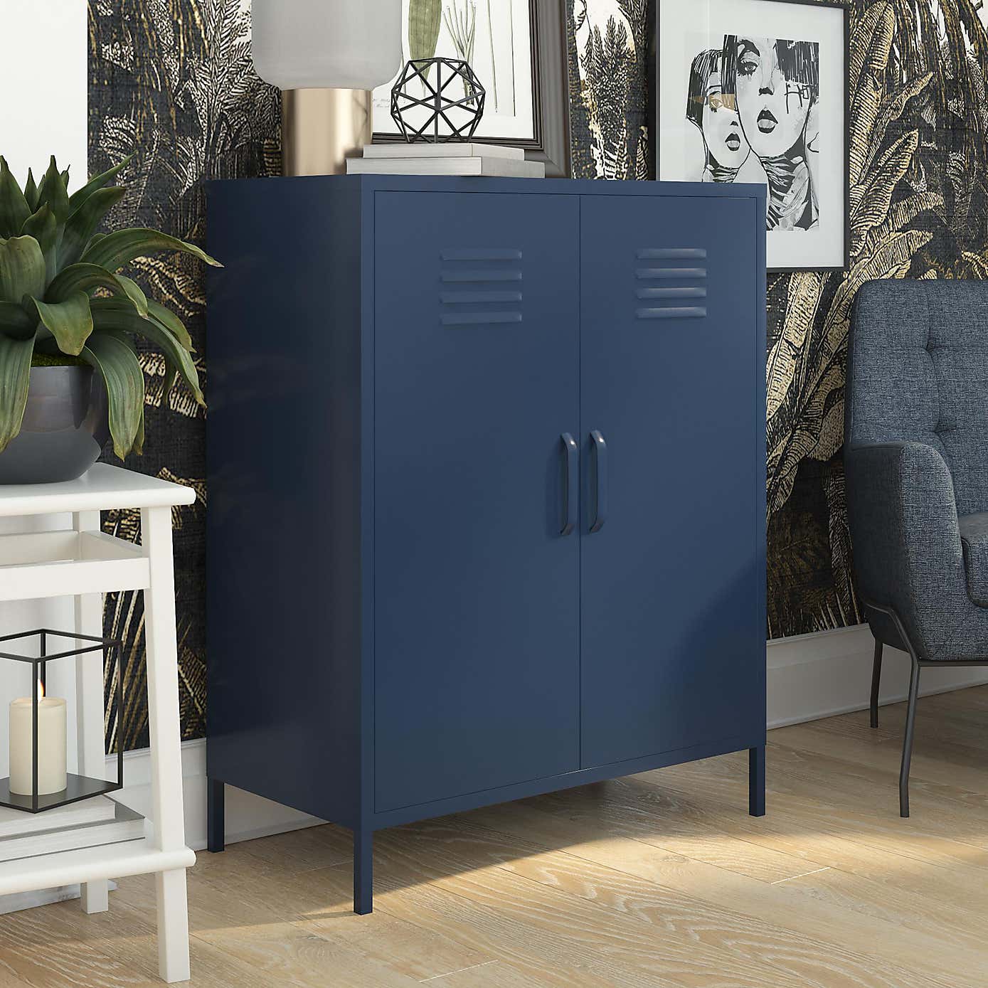 Bradford 2 Door Metal Storage Cabinet