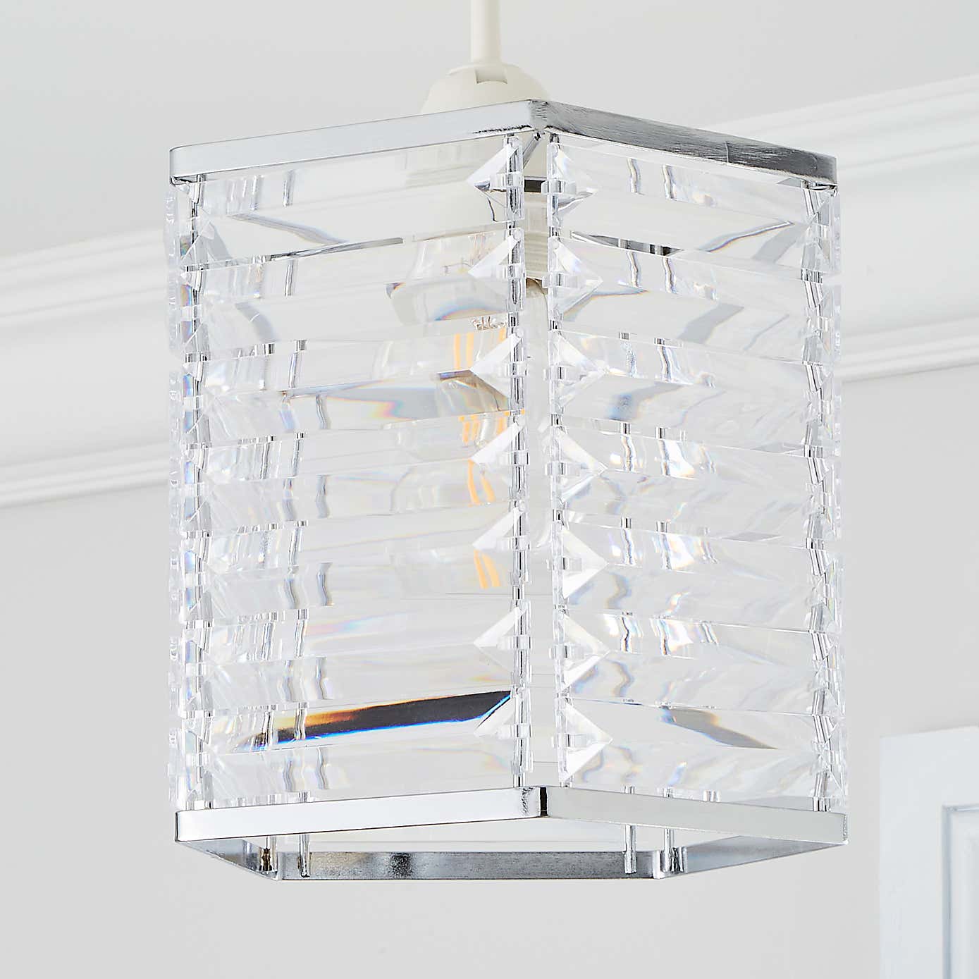 Nelas Prism Easy Fit Pendant Shade