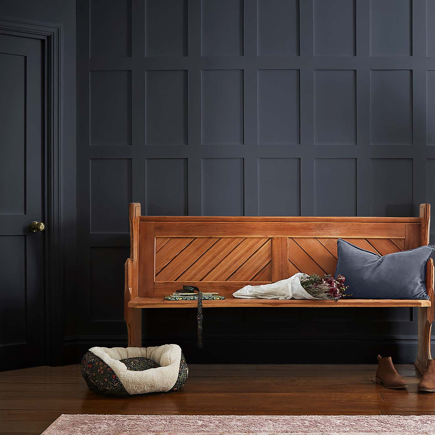 William Morris At Home Midnight Bramble Gallery Emulsion Paint