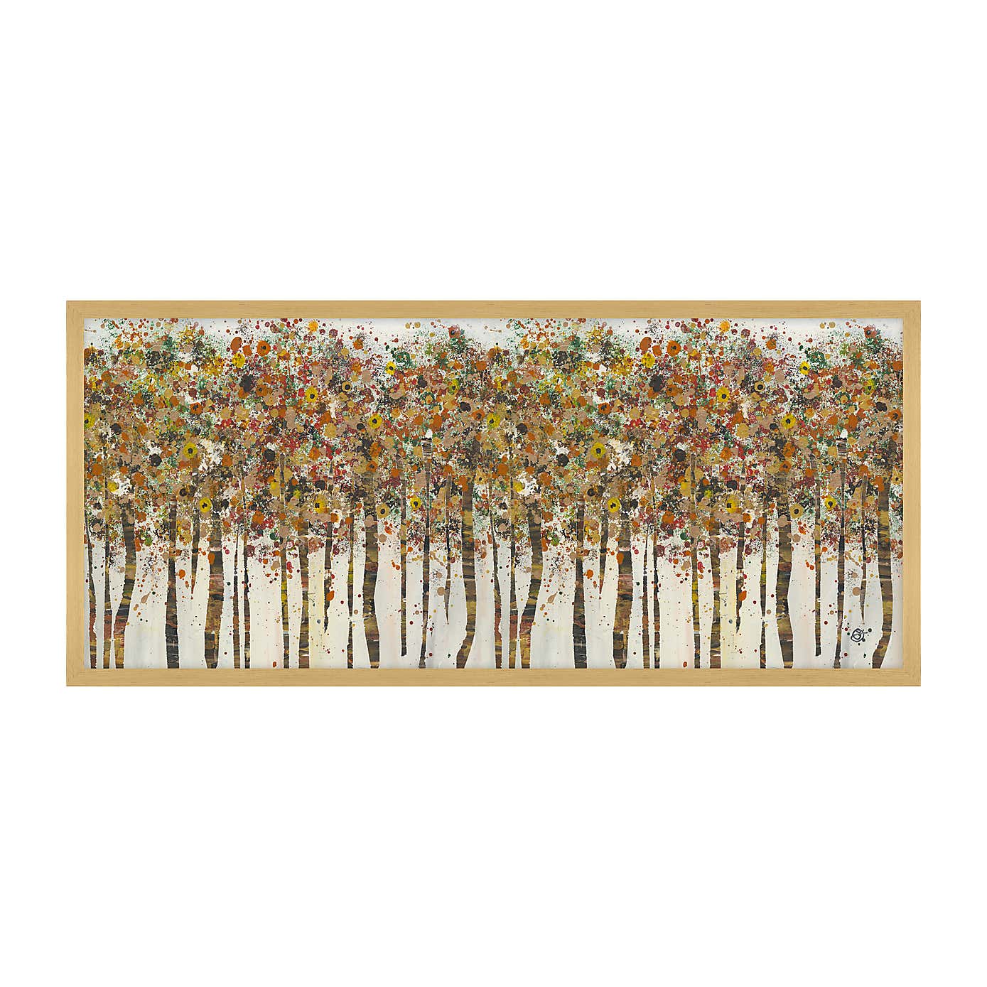 A Touch Of Autumn Framed Print