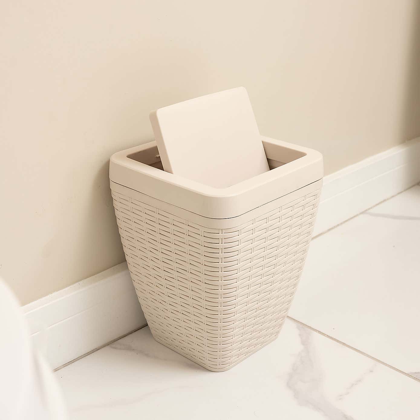 Addis Toilet Brush & Bin Set