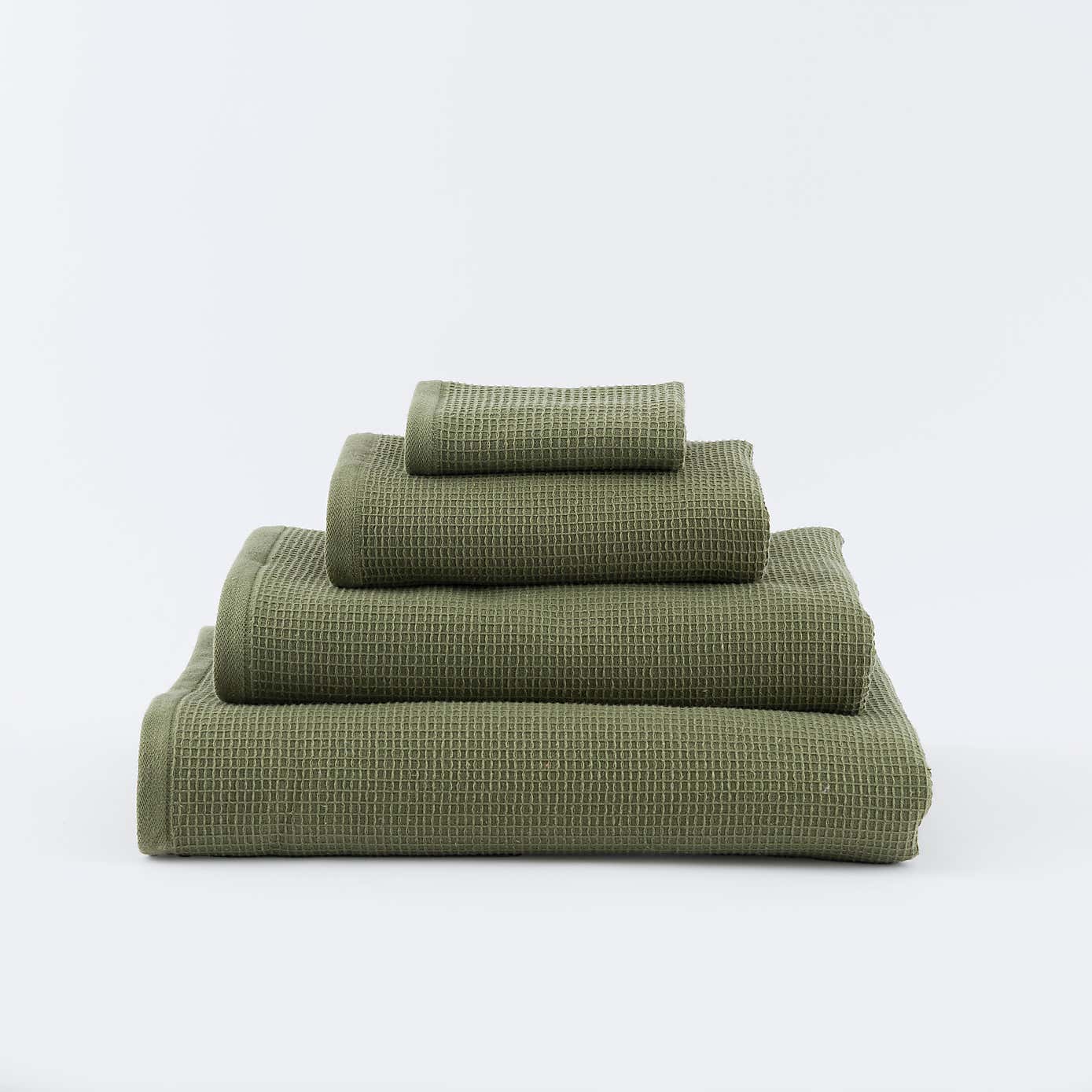 Organic Cotton Reversible Waffle Towel