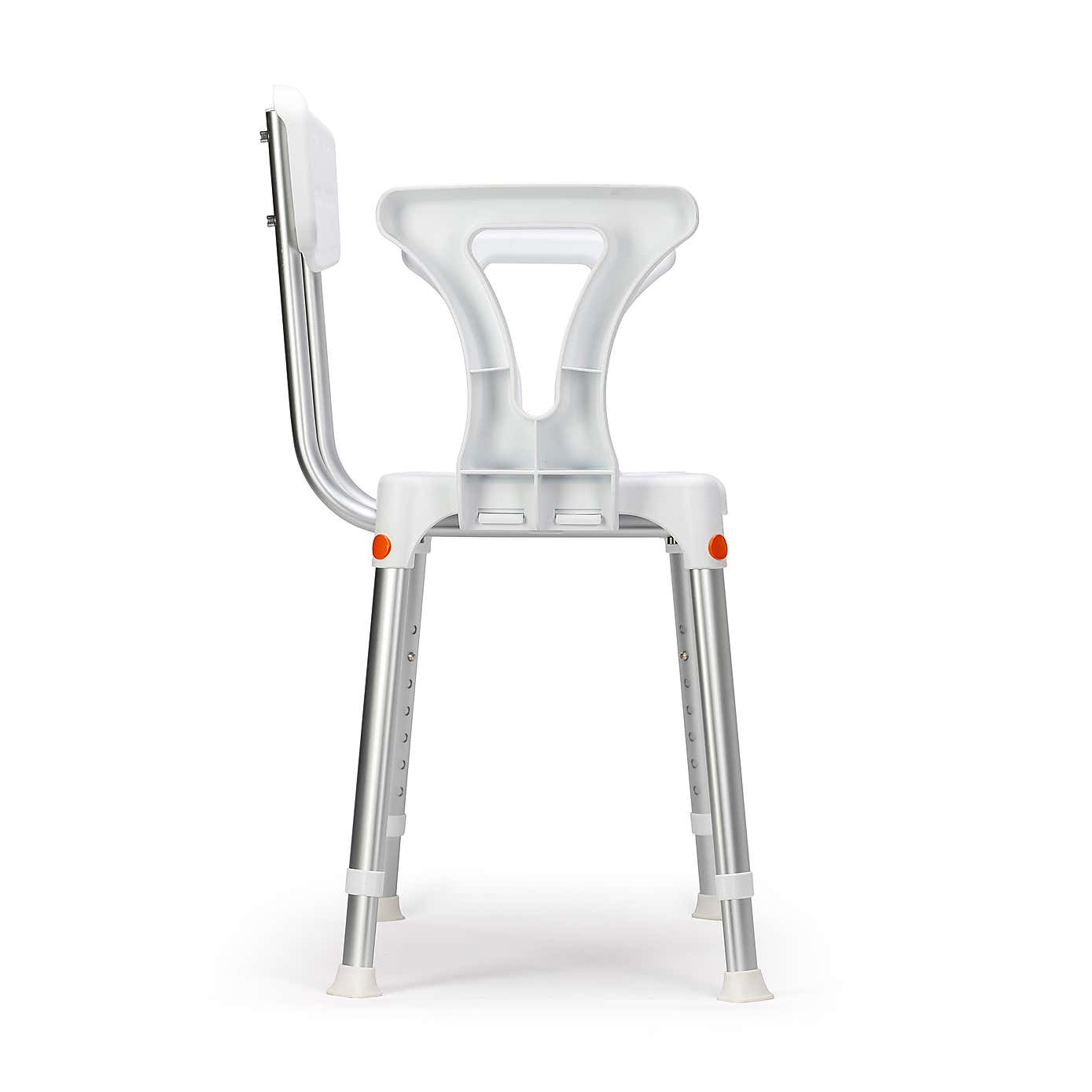 White Inclusive Shower Chair