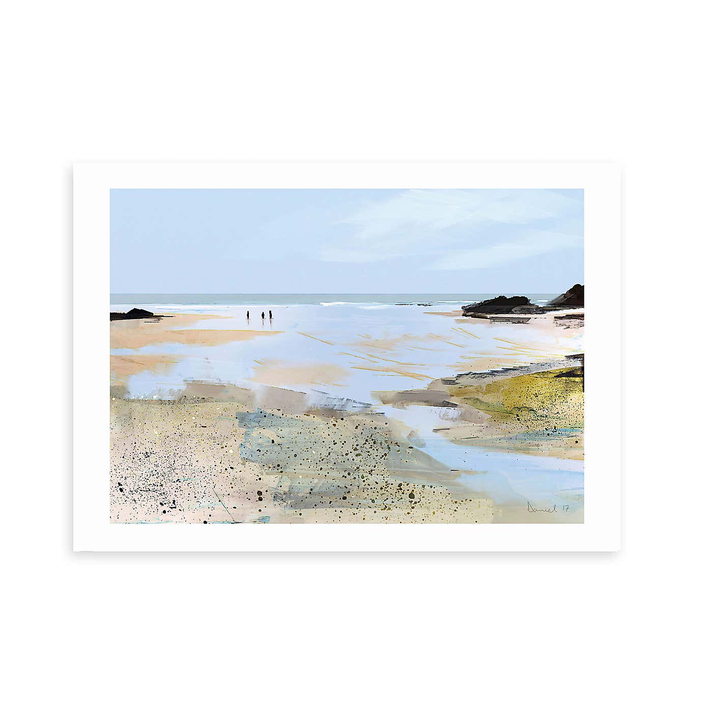 East End Prints Sea View Print