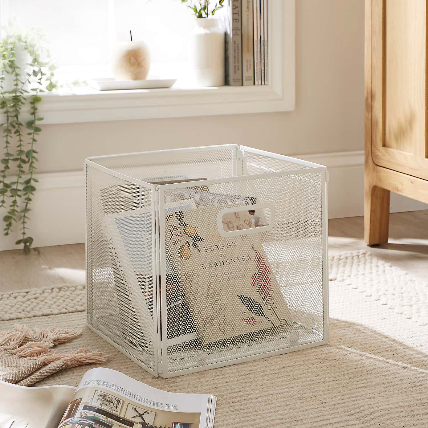Wire Mesh Storage Box