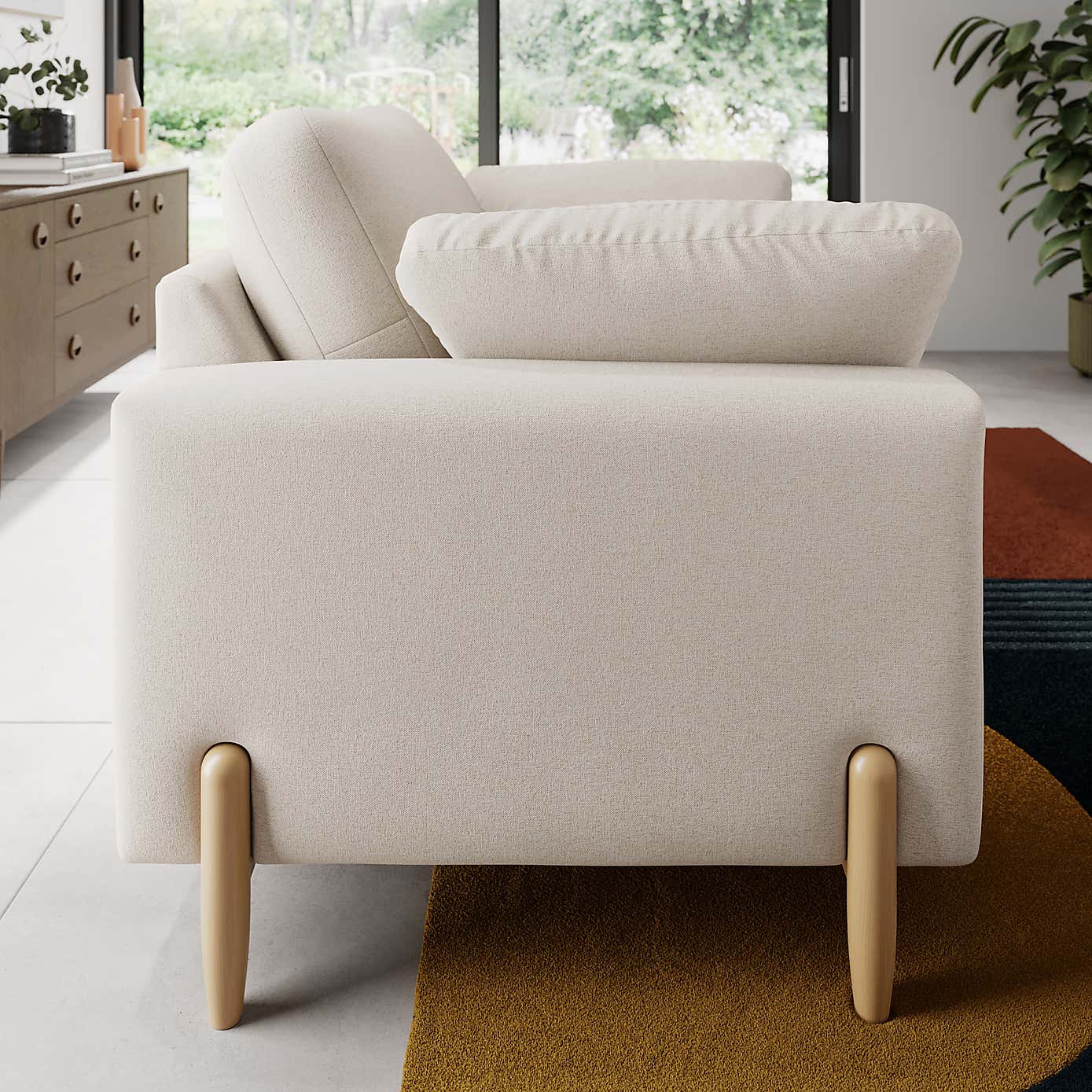Apollo Soft Texture Snuggle Sofa