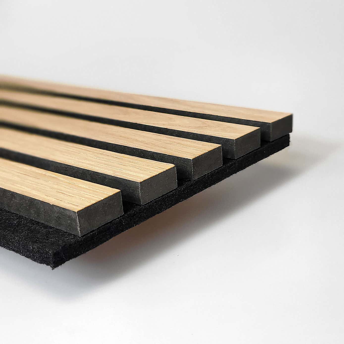 Wallpops Pack of 3 Acoustic Wood Slat Panelling 20cm x 120cm