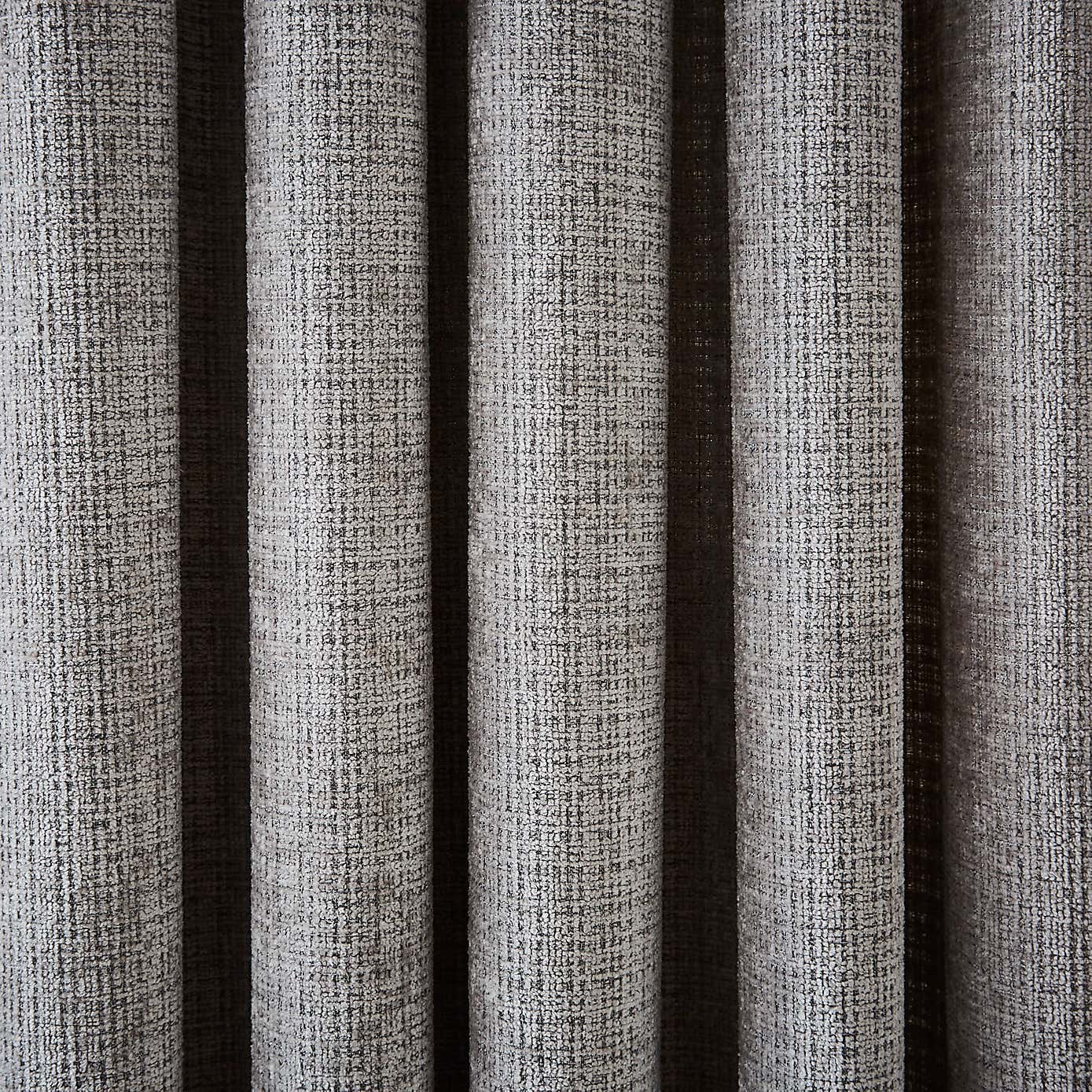 Cashton Chenille Heavyweight Eyelet Curtains