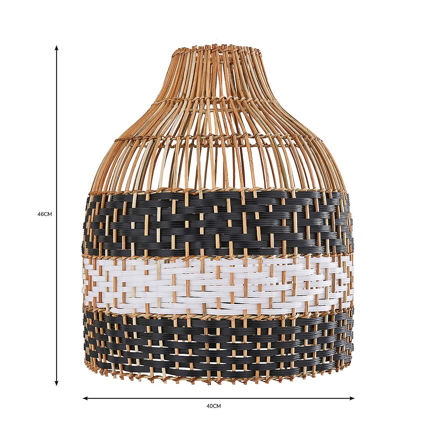Yanha Rattan Easy Fit Pendant Shade