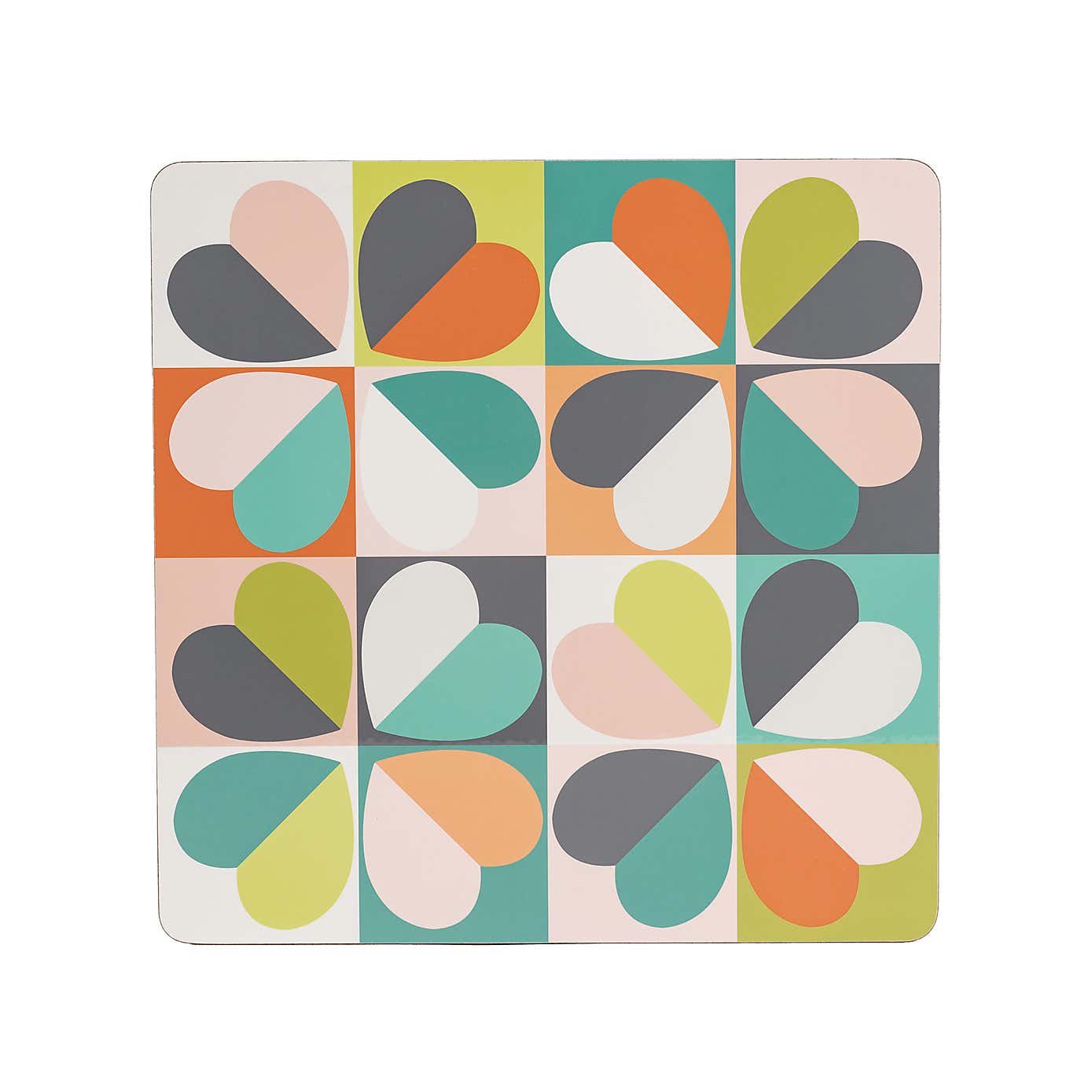 Navigate Carnaby Placemats Bloom Large Square Set of 4