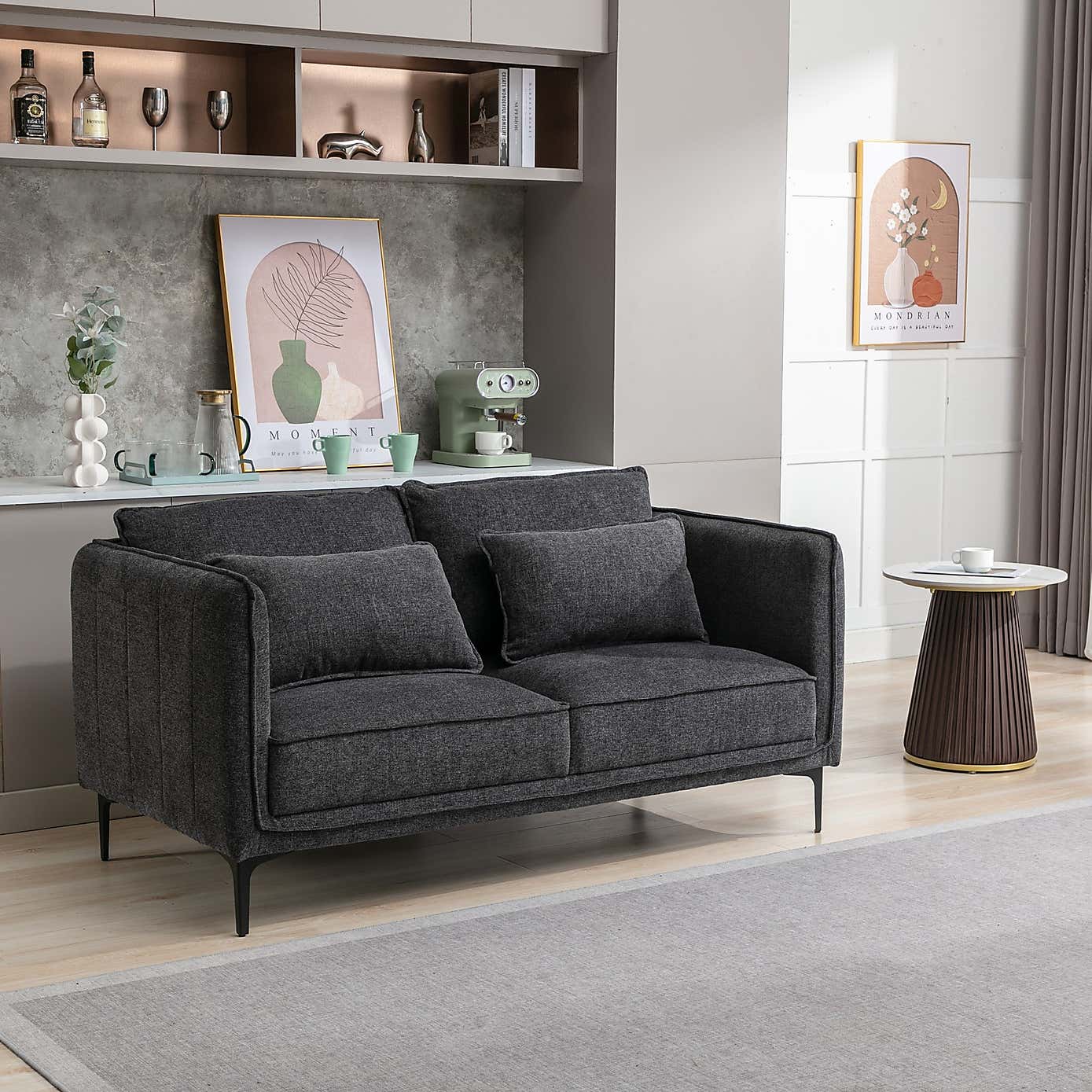Image Furnishings Landon Chenille 2 Seater Sofa