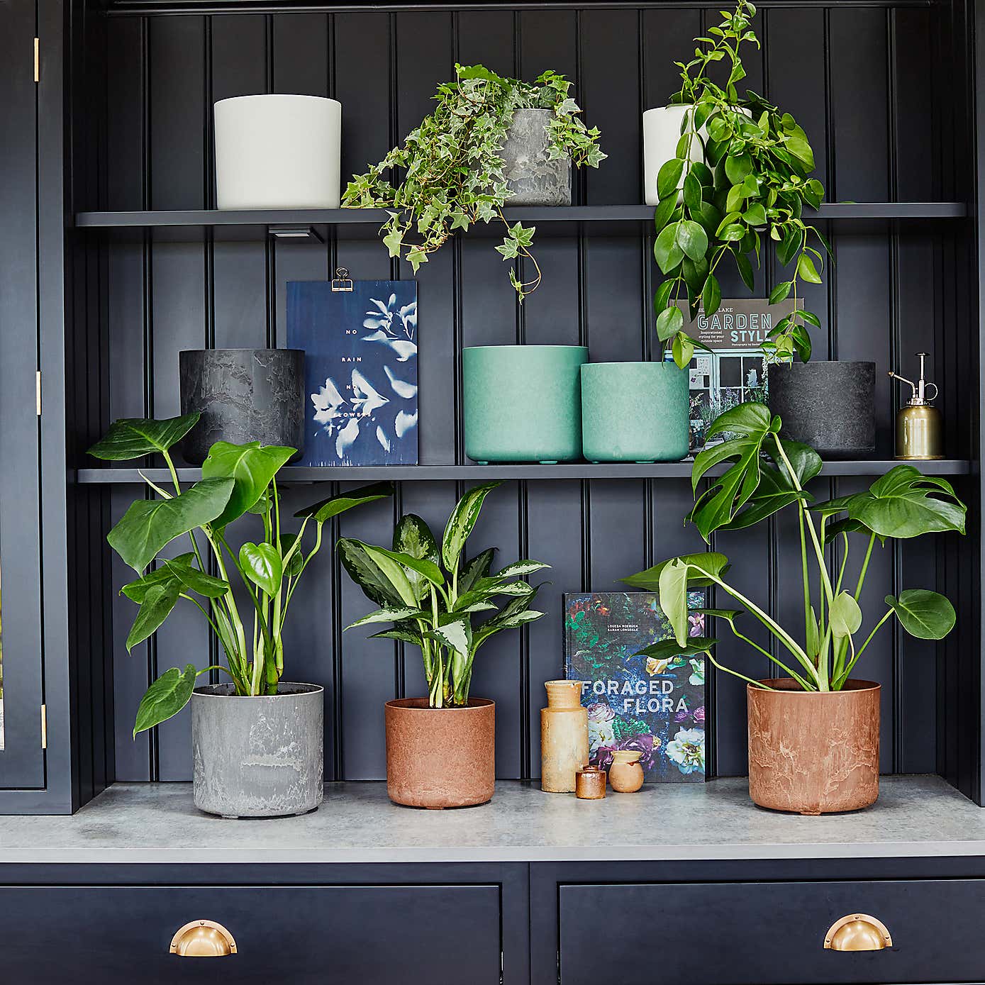 Set of 2 Celine Recycled Plant Pots