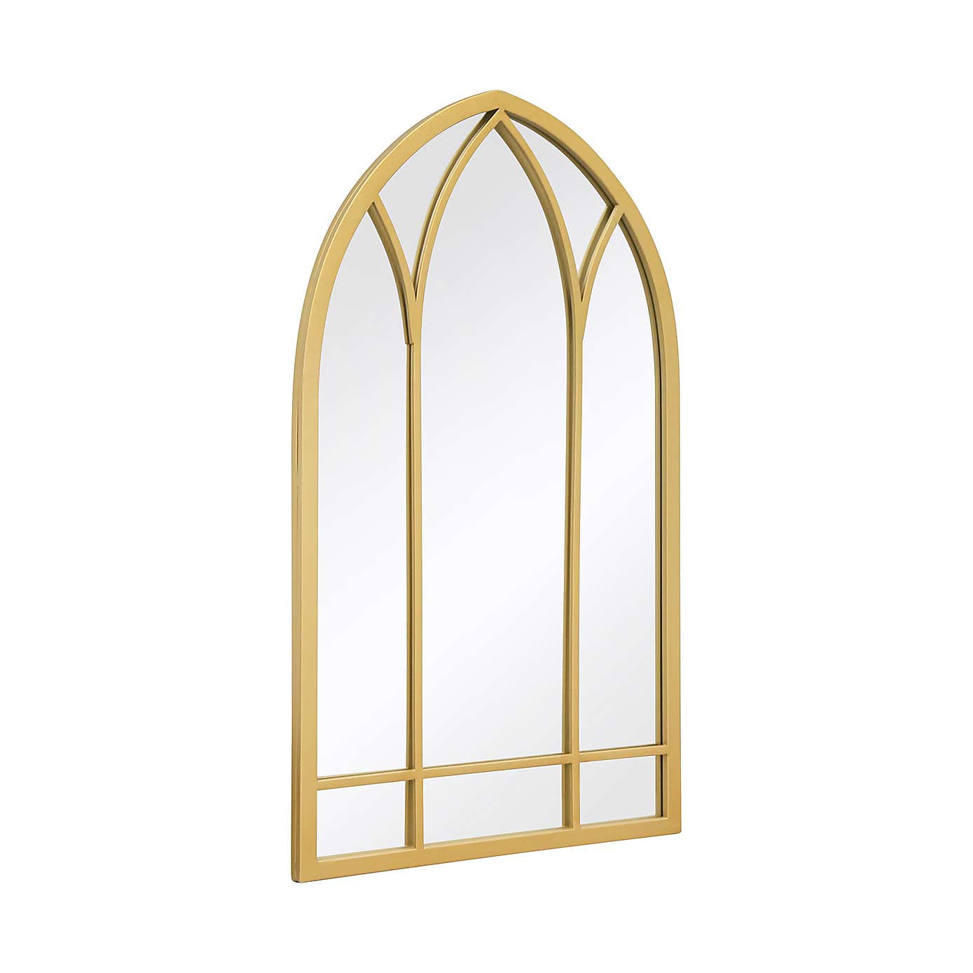 Arcus Window Arched Indoor Outdoor Wall Mirror