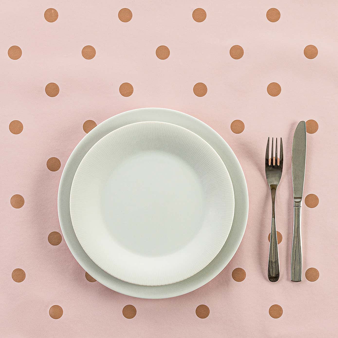 By the Metre Dotty PVC Table Protector